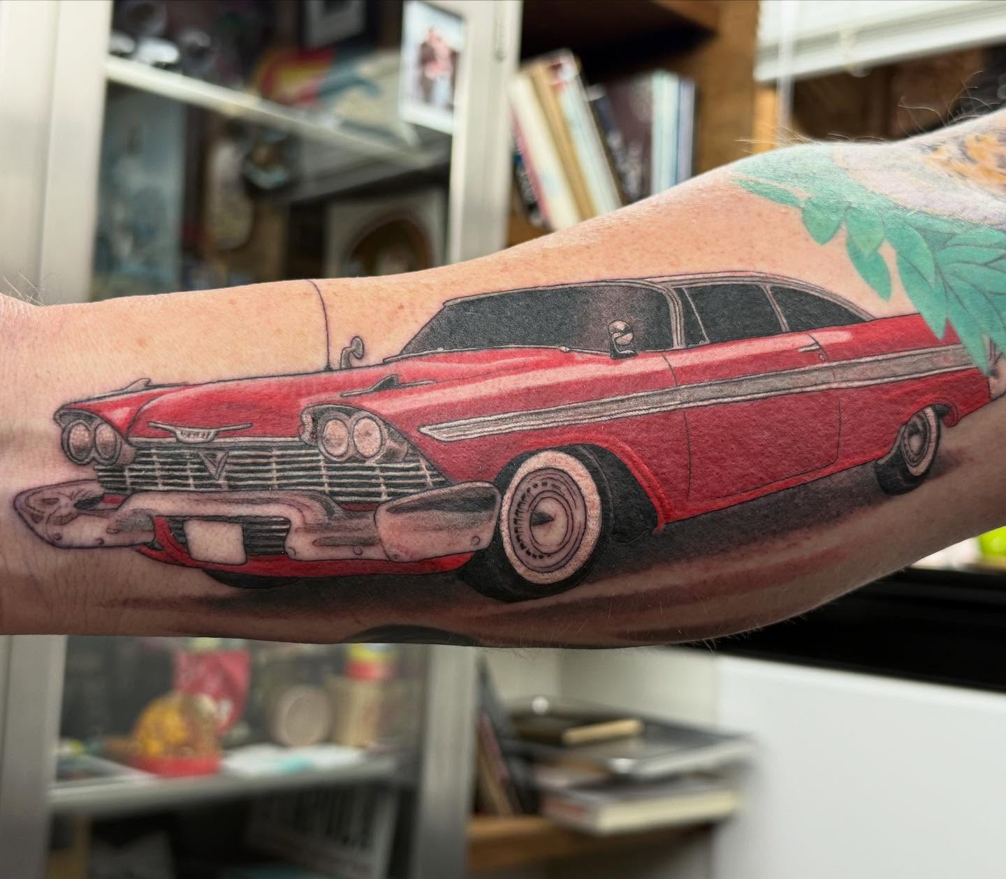 In progress…. Points awarded if you know what movie this car is from… extra points if you know exact year, make, and model…