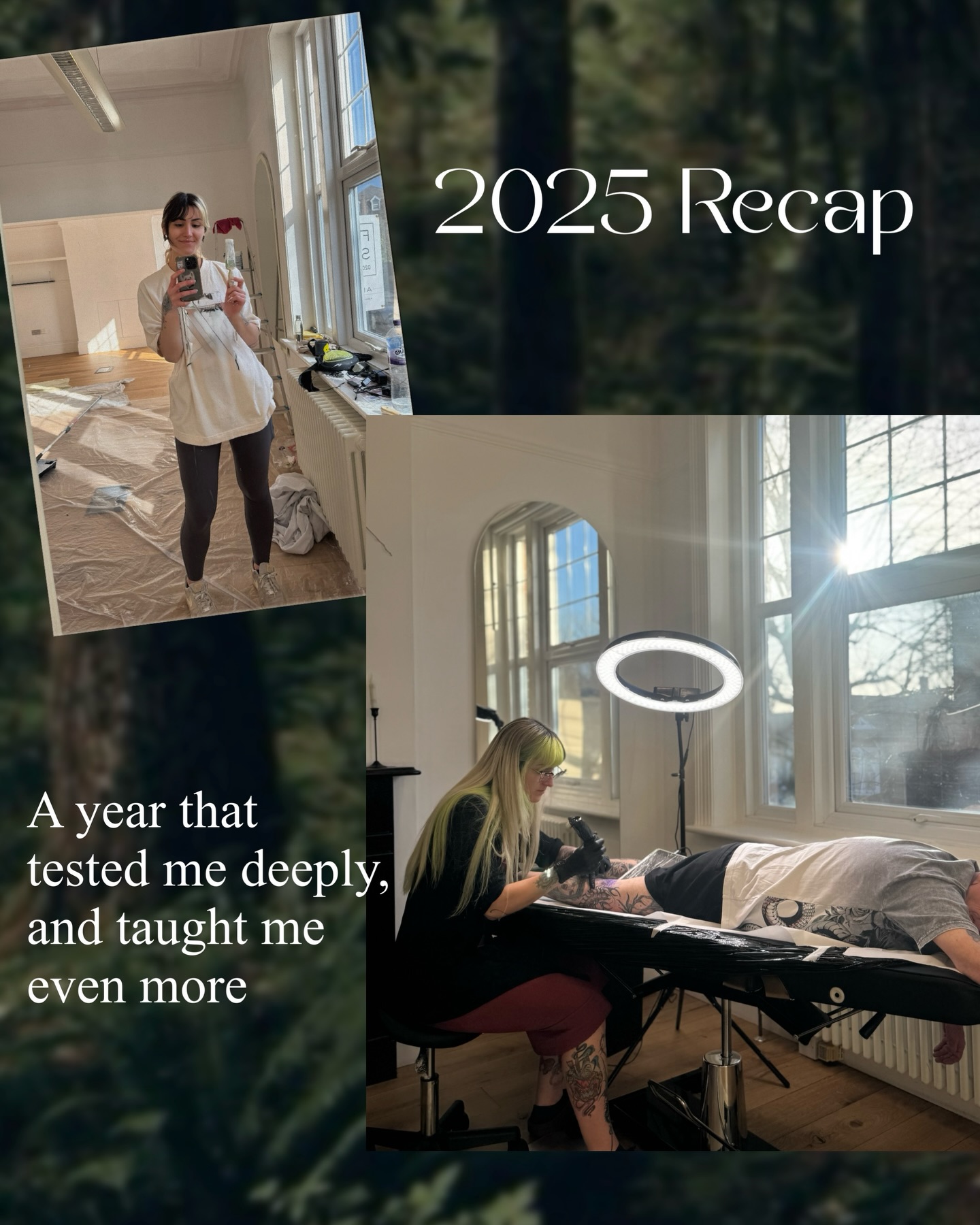 โจ๐HECK YES 2025๐โจ
Dreams are not easy to build. I hope this gave you a little glimpse into how this year truly was for me โ one of the best, yet hardest, years of my life.
I canโt thank every single artist, guest artist, friend, family member, and dear follower enough for your constant support. I wanted to share something raw today, because so often we only show the happy parts here.
Appreciate the process, even when itโs long and painful. I promise, itโs worth it. Also forever expressing my empathy for those having a hard time, I'm thinking of you ๐๐ป
โญ๏ธ How was your 2025? And what are your resolutions for 2026?
Lots of love,
Paola x
#londontattooartist #fantasytattoo #londontattoostudio #darkfantasytattoo