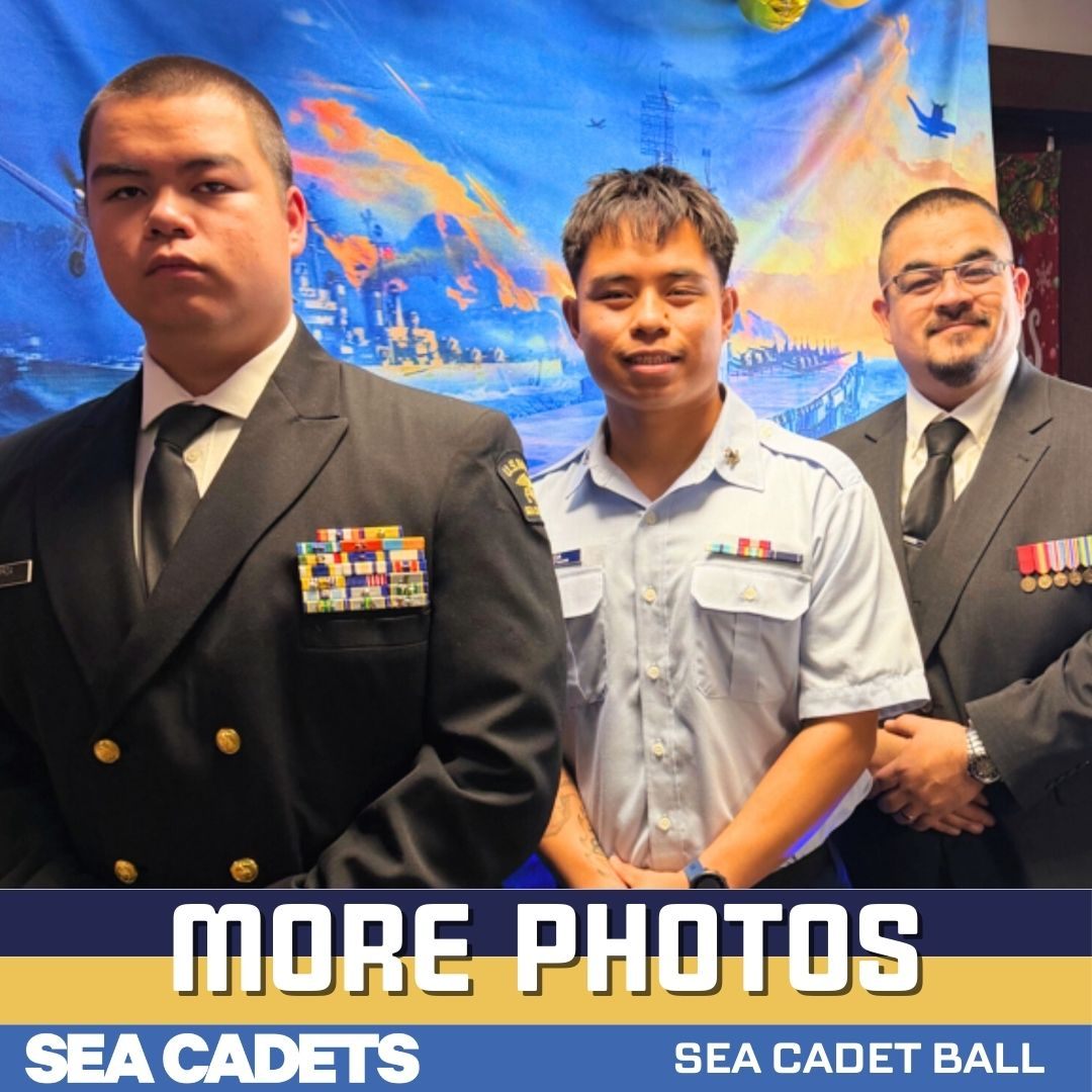 Yes, we have more photos from our Sea Cadet Ball. You're welcome!!