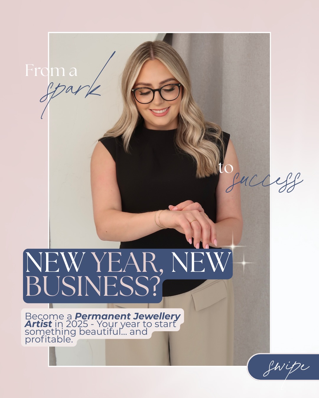 2026 is YOUR year - and there has never been a better time to become a permanent jewellery artist💍✨
If you’ve been dreaming about starting a business, growing a side income or adding a new service to your beauty career… this is your sign.
Permanent jewellery is one of the fastest-growing luxury services right now, with low start-up costs, high demand, quick appointments AND obsessed clients who come back for more.
You can be fully trained + confident and ready to launch after training with us at the Jemma Elizabeth Academy.
Train with the woman who introduced permanent jewellery to Staffordshire.
Learn the technique, the business, the marketing, everything you need to succeed.
✨DM “PJTRAINING” to learn more.
New Year, New Biz. Let’s build something beautiful 🤍