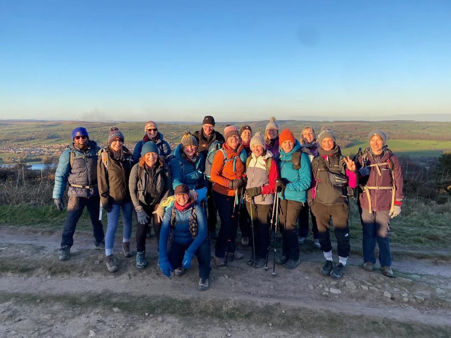 What a day for our annual Turkey Burner 🦃
This was the 7th year of running this event and it never disappoints!
Today we explored brand-new routes, enjoyed crisp blue skies, crunching frost underfoot and a stunning sunrise start. Winter walking really is something special ❄️✨
📍Otley Chevin, Golden Acre and Eccup - 15 miles and 1500ft ascent
Thank you to @becky_harpur and @lewis.outdoors_ for leading
This also marks the first of our 15-mile series — with new routes throughout the year. Definitely one to check out!
https://www.yorkietalkies.co.uk/15mile-walk-series
#getoutside #guidedwalks #YTO #winter #indie