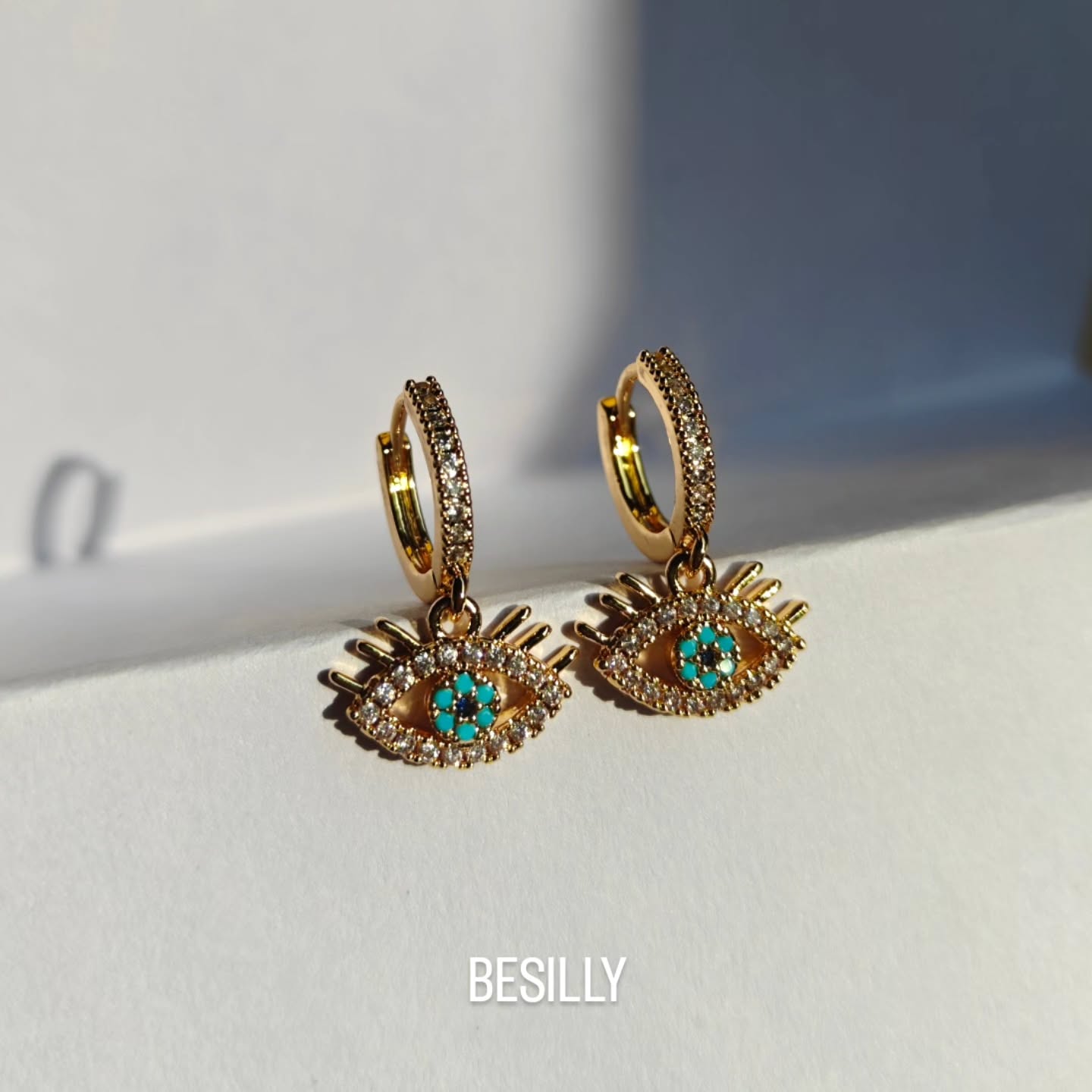 Your favorite kind of spiritual armor🧿
Nazariya Huggies ✨
#forthesillysideofyou #evileyehuggies #earringsaddict #antitarnish #newarrivals
Besilly, evil eye earrings, Huggies, hoop, evil eye, anti tarnish, stainless steel, affordable, pinteresty, daily wear hoops