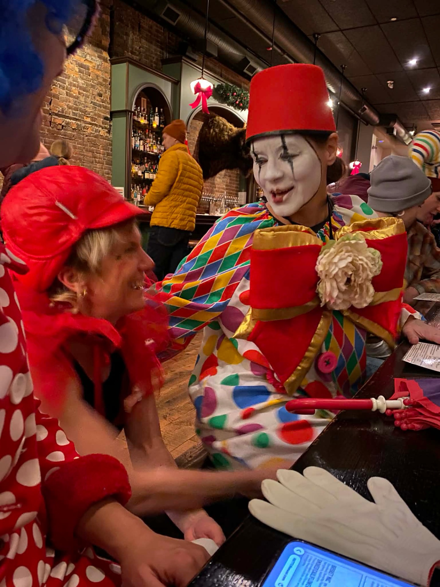 Happy belated birthday to the amazing Kelly Shpeley who was in to celebrate with her clown crew. Kelly’s the most featured artist on our walls since day 1 and will always have a space to share her brilliant pieces with everyone who walks in our door. Thanks for keeping Nelson weird Kelly ❤️ @kellyshpeley