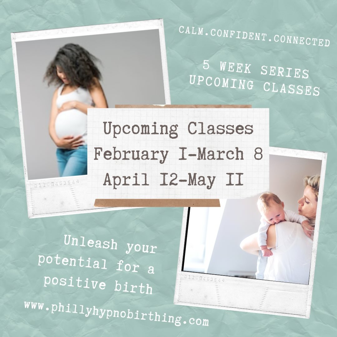 ✨ New HypnoBirthing Class Dates ✨
I’m so excited to share my upcoming HypnoBirthing classes!
If you’re preparing for birth and want to feel calm, confident, and dreaming of a positive experience, I’d love to have you join us.
My upcoming 5 week #hypnobirthing series are:
🗓 February 1- March 8
🗓 April 12- May 11
Register in the link in my bio or visit www.phillyhypnobirthing.com
I can’t wait to start this positive journey through motherhood with you💕.
#calmbirth #hypnobirthingclass #empoweredbirth #phillyhypnobirthing