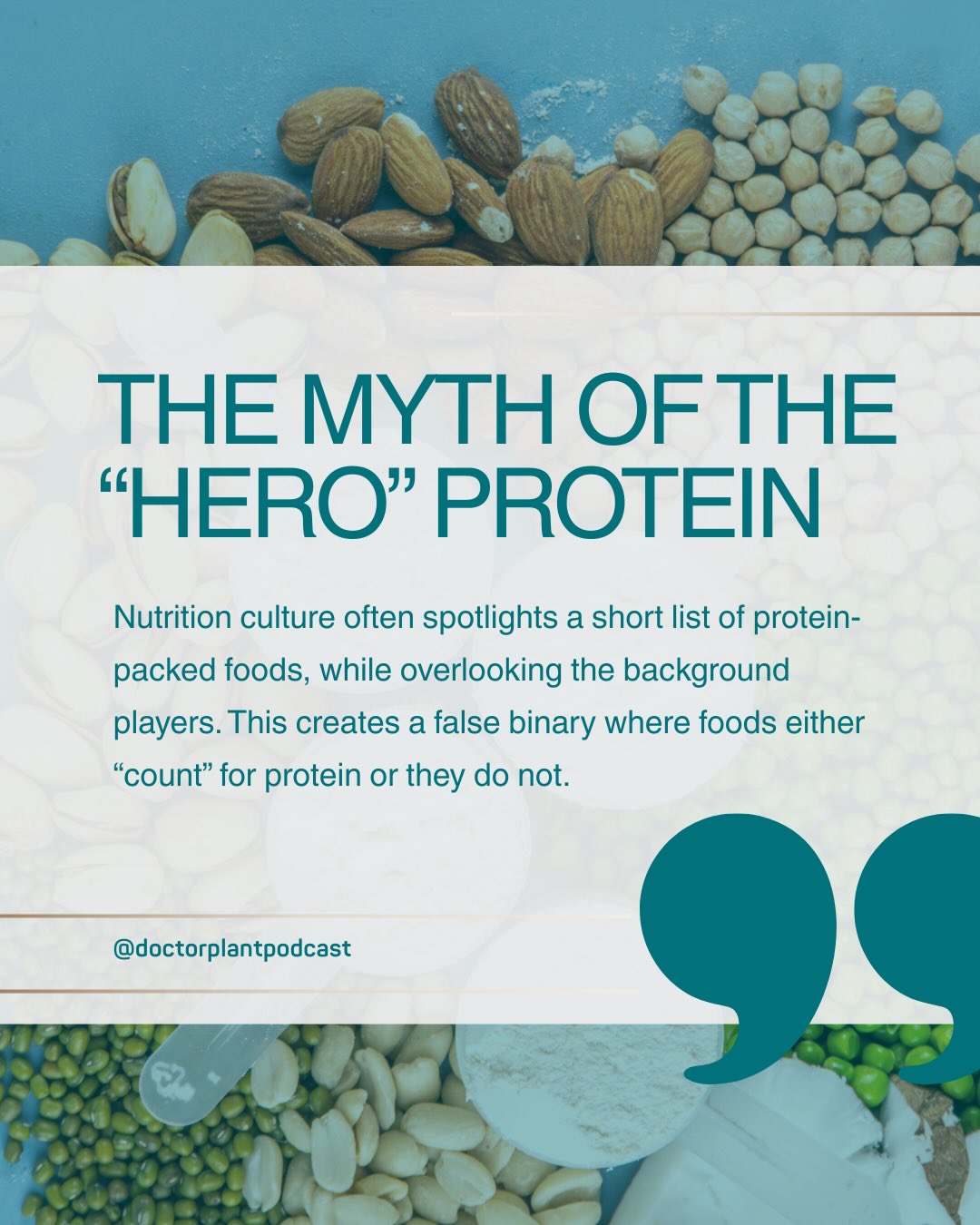 We’ve been taught to chase the “hero” protein. But health isn’t built on a single food, it’s built on patterns.
In a recent episode of Plant-Powered Physicians, “The Protein Package,” we explore why protein quality goes far beyond grams and labels.
Tracy and Eden unpack common myths around “complete” proteins, explain how the gut microbiome fits into the picture, and share practical ways to think about protein in real meals, not perfect ones. Check it out now!