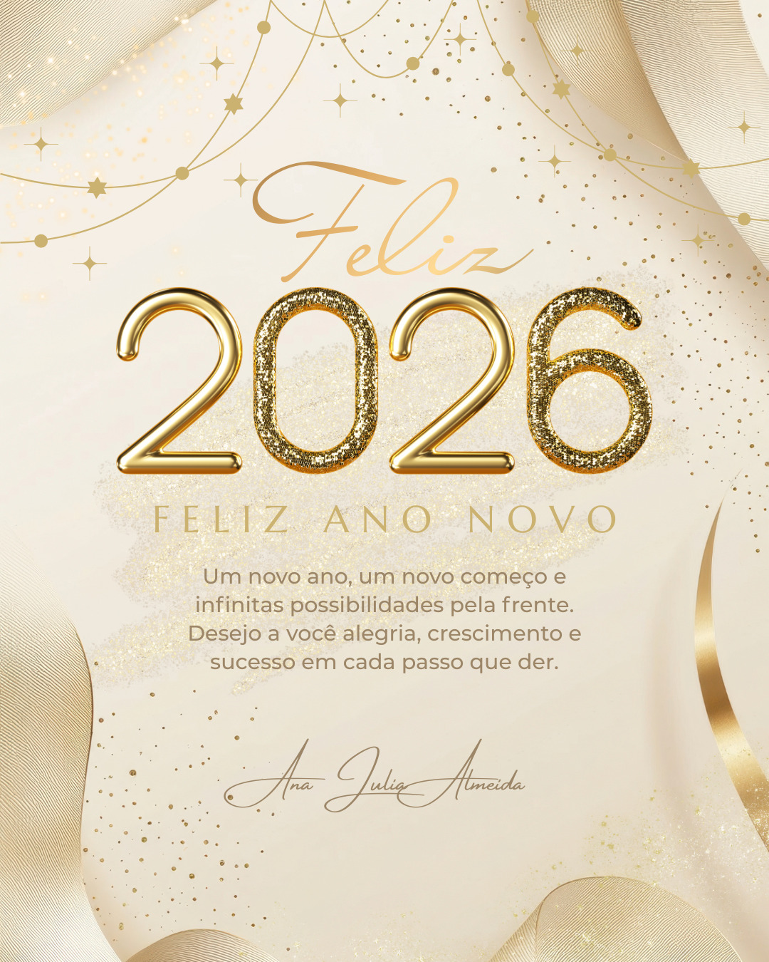 Um novo ano não é um recomeço mágico. É uma continuação consciente.
2026 chega perguntando menos sobre o que você deseja e mais sobre o que você está disposta a sustentar. Sustentar escolhas, valores, silêncio, posicionamento. Sustentar quem você se tornou quando ninguém estava olhando.
Autoridade não vira o ano com pressa. Vira com critério. Ela não promete mais, ela seleciona melhor. Não corre atrás de tudo, escolhe o que importa.
Que este novo ciclo seja menos sobre fazer mais e mais sobre ser melhor alinhada com a própria verdade. Que você tenha coragem de deixar para trás o que já cumpriu seu papel, mesmo que um dia tenha sido importante.
2026 não pede versões novas. Pede versões mais conscientes.
Que o próximo ano encontre você inteira, firme, serena e fiel à sua própria voz. Porque quando a presença é real, o futuro não precisa ser anunciado, ele se impõe.
Feliz 2026. Que ele seja consequência, não promessa.
#ADietaDaAutoridade #AnoNovoComConsciência #PresençaÉPoder #AutoridadeSilenciosa #AnaJuliaAlmeida #2026