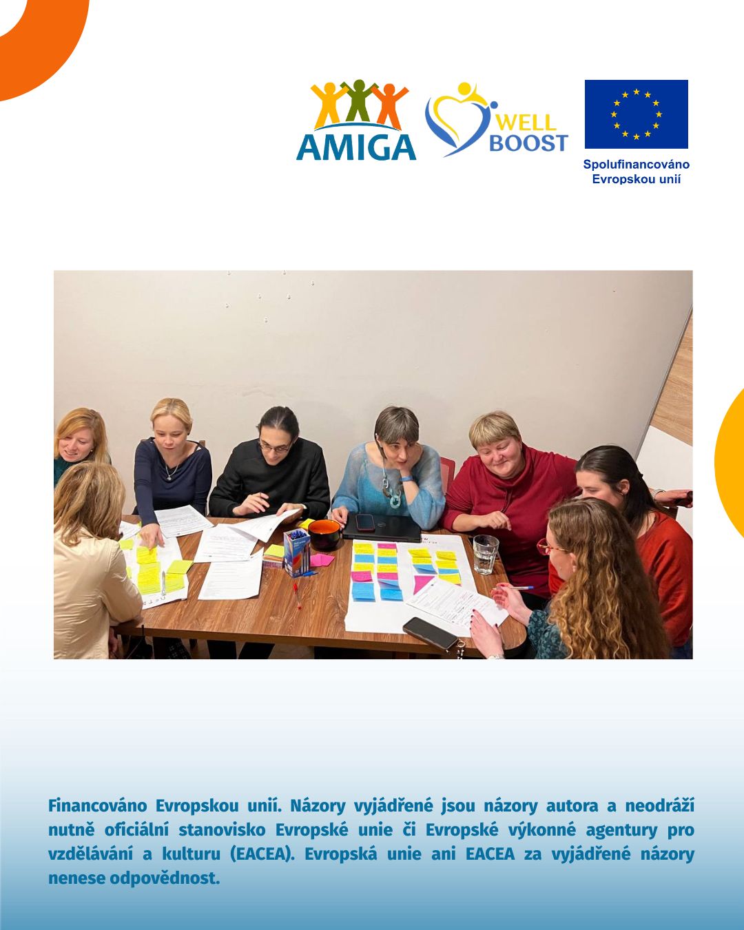 Jak pomoci dospívajícím zvládat stres a konflikty?
Mluvit s nimi jejich jazykem – třeba prostřednictvím digitálních her 🎮
Tak vznikl mezinárodní projekt WELLBOOST (Erasmus+), který koordinuje AMIGA.
Digitální simulátor životních dovedností nabízí:
✨ 48 reálných situací
✨ více možností řešení
✨ formát blízký dospívajícím (kvízy, questy, virtuální asistent). V prosinci AMIGA inspirovala spolutvůrčí workshop se zainteresovanými stranami v rámci projektu „Boosting Life Skills and Psycho-Social Wellbeing of Ukrainian Students in European Schools“ (2025-1-CZ01-KA220-SCH-000364642).
Na workshopu jsme se zaměřili na:
✅ reálné problémy a situace, se kterými se dospívající setkávají ve škole a které by měly být zahrnuty do simulátoru
✅ návrhy a cesty, jak simulátor dále optimalizovat a rozvíjet
❗️Cíl projektu je jednoduchý a zároveň velmi důležitý: pomoci dospívajícím cítit se sebejistěji, klidněji a spokojeněji.
___________
Як допомогти підліткам справлятися зі стресом і конфліктами? Говорити з ними зрозумілою мовою — наприклад, через цифрові ігри 🎮
Саме так з’явився міжнародний проєкт WELLBOOST (Erasmus+), який координує AMIGA.
Це цифровий симулятор життєвих навичок, що пропонує:
✨ 48 реальних життєвих сценаріїв,
✨ 4 варіанти рішень у кожній ситуації,
✨ формат, близький підліткам: квізи, квести та віртуального помічника.
Щоб симулятор був справді корисним, у грудні AMIGA провела надихаючий воркшоп у межах проєкту «Boosting Life Skills and Psycho-Social Wellbeing of Ukrainian Students in European Schools» (2025-1-CZ01-KA220-SCH-000364642).
У воркшопі взяли участь представники шкіл, психологи та громадські організації — ті, хто щодня працює з підлітками й добре знає їхні реальні потреби.
Під час воркшопу ми обговорили:
✅ реальні проблеми та ситуації, з якими підлітки стикаються у школі й які варто включити до симулятора
✅ ідеї та шляхи оптимізації й удосконалення симулятора
❗️Мета проєкту проста й водночас надзвичайно важлива: допомогти підліткам почуватися впевненіше, спокійніше та щасливіше.
#wellboost #ErasmusPlus #AMIGAMIGRANT #ІнклюзивнаОсвіта #Inkluzivnívzdělávání