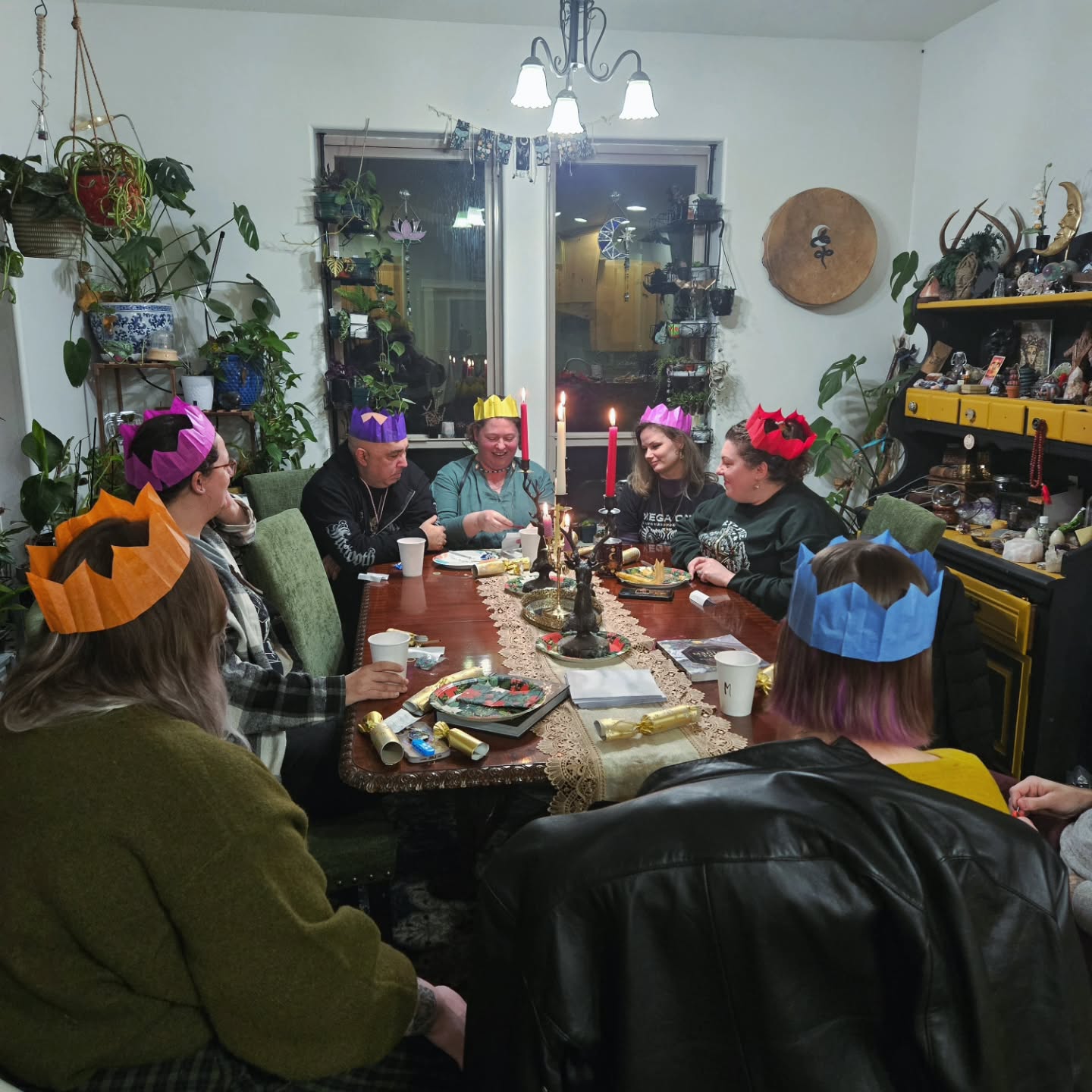 Last night, the air was thick with more than just winter’s chill.
Our latest Sisters of Lilith gathering was a beautiful blend of magic and community. Between our gift exchange and our deep dive into the mysteries of The Morrigan, the energy in the room was palpable.
As we study the Great Queen—the weaver of fate, war, and sovereignty—we are reminded of the power found in standing together. We aren’t just sharing knowledge; we’re building a sanctuary.
#SistersOfLilith #studygroup #themorrigan #pagancommunity