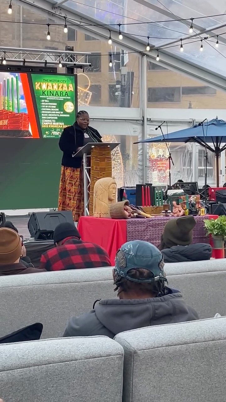 Enjoy a throwback of our CEO speaking on the Principle of NIA (purpose) during the inaugural @motorcitykinara Lighting in 2021. Congrats on 4 years! 🥳