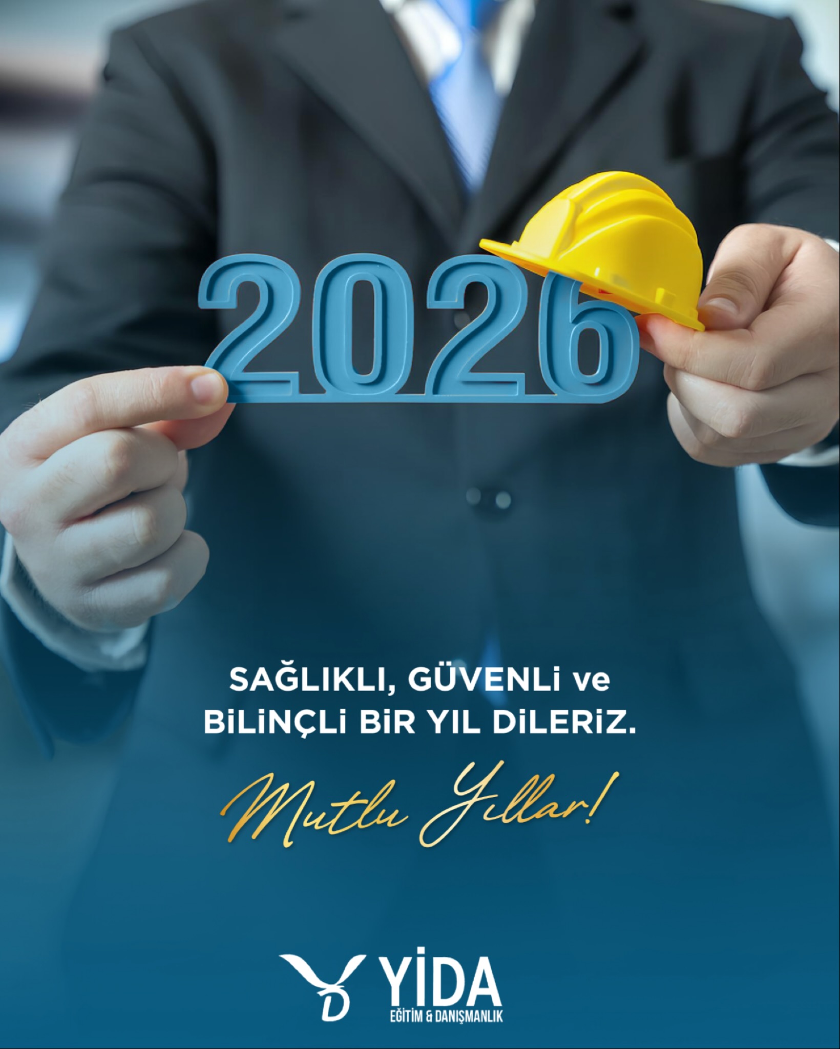 Bilinçli adımlar, güvenli yarınlar! 👷♂️ YİDA olarak, yeni yılda da sağlıklı ve güvenli çalışma ortamları için yanınızdayız. 2026’da tüm hedeflerimize güvenle ulaşmak dileğiyle... Mutlu Yıllar! 🚀
#YidaEğitim #İşSağlığıVeGüvenliği #BilinçliGelecek #GüvenliYıllar
