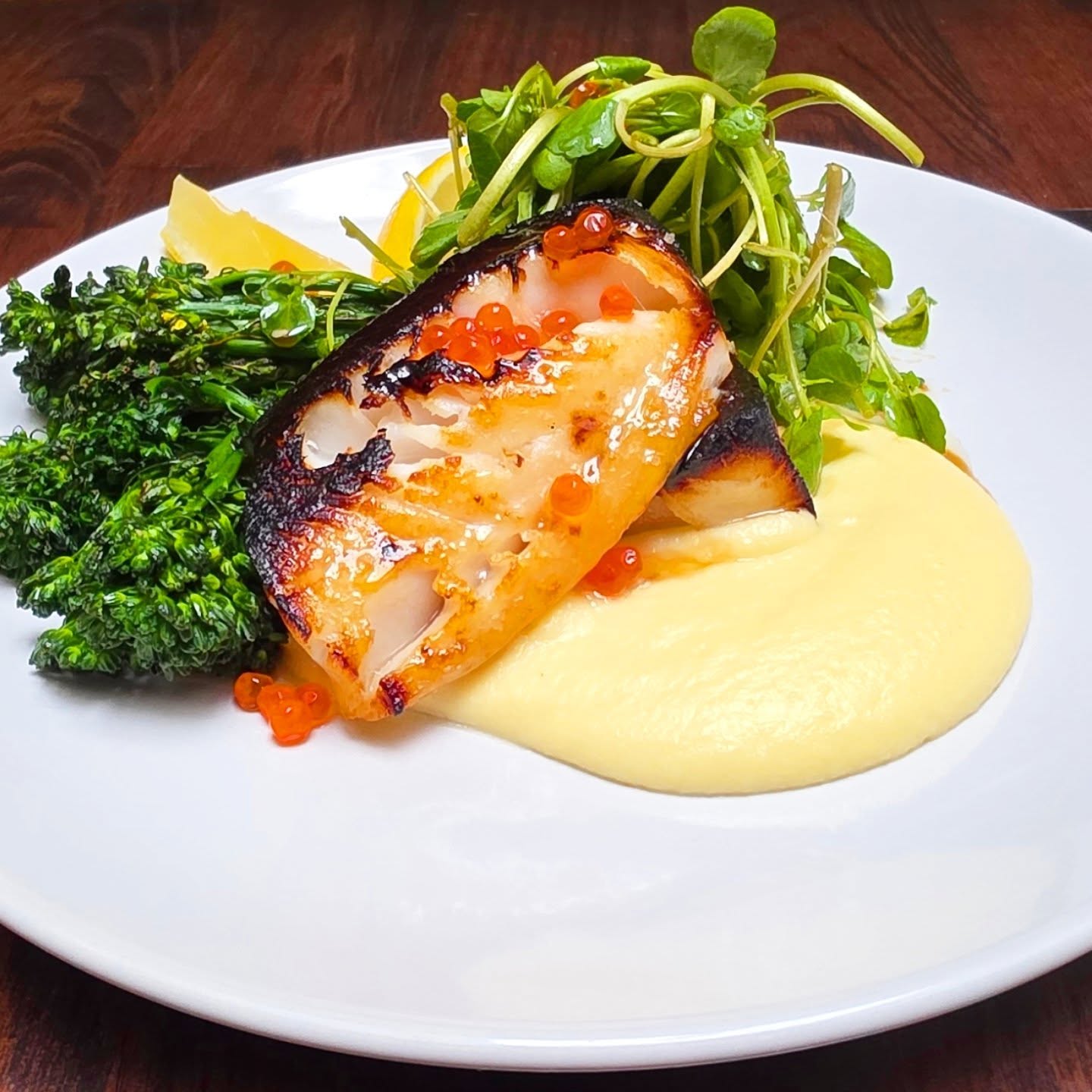 Three Specials Available Today!!! Misoyaki Butterfish, Sablefish Po'Boy and Aperol Spritz Cake!
Descriptions can be found at: https://share.google/tbdlhnnNKRhgWrKtE