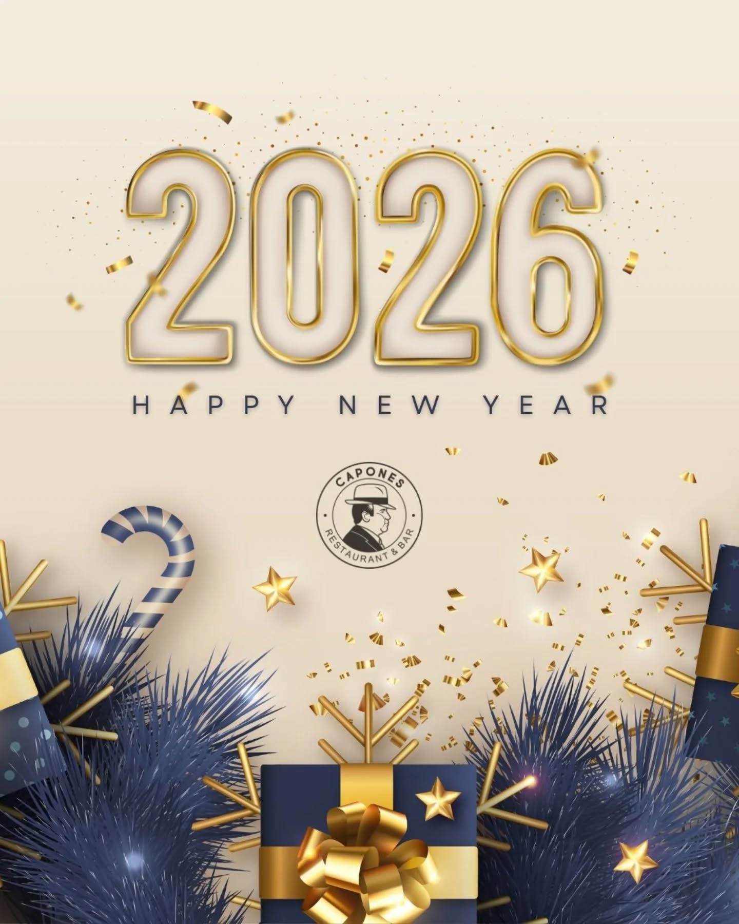 Happy New Year! 🎉 Thank you for being part of the Capones family. We wish you success, joy, and plenty of reasons to celebrate in the year ahead! 🎇
#caponesrestaurant #galway