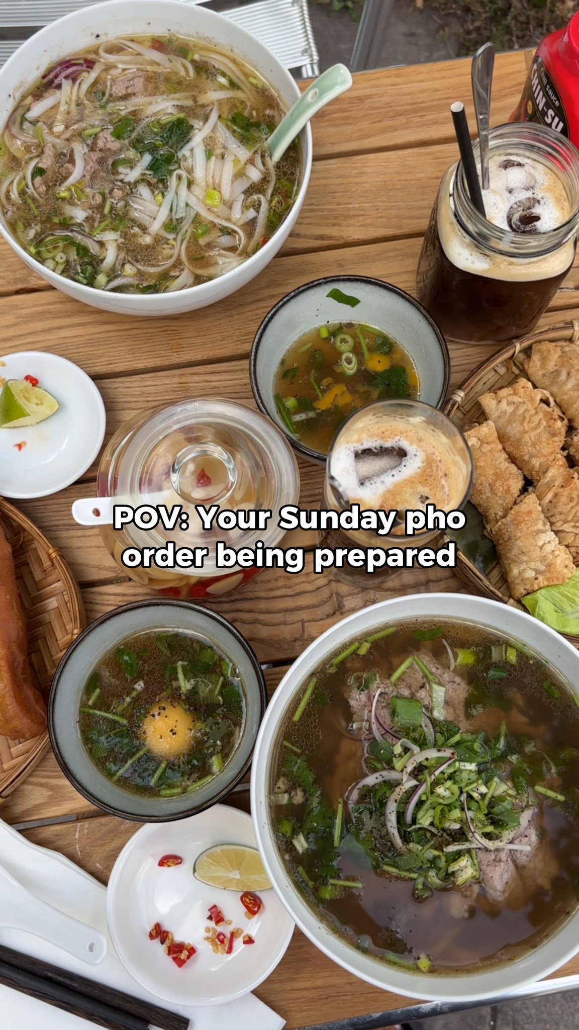 Have you been craving our pho over the festive period? The wait is officially over! We’ll be open tomorrow from 12–3pm, serving up bowls of brothy noodle goodness, aka the perfect antidote to roast potatoes and cheese boards 🍜