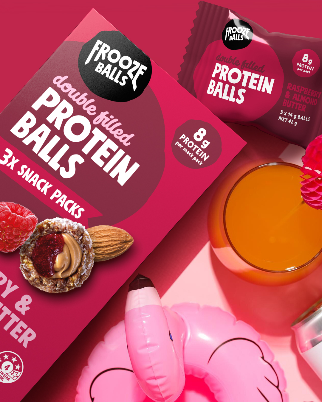 ☀️ Summer vibes, sorted! ☀️
Fuel your chill days with Frooze double-filled Protein Balls – packed with 8g of plant-based protein per serve! Whether you’re lounging by the pool with a refreshing drink or just soaking up the sunshine, these tasty bites keep you energized for whatever the day brings. 🌿💪
Available now at Woolworths NZ and selected PAK'nSAVE & New World supermarkets.
.
.
Frooze Balls.
Funny name.
Serious plant power!
.
.
#froozeballs #simplyirresistible #dualcentre #wholefood #vegannz #vegansnacks #vegansweets #snackpacks #doublefilled #proteinballs #froozeballsanz #cleaneating #lunchbox #officesnacks #easylunchboxes #plantbased #plantbasedfood #liveclean #snackclean