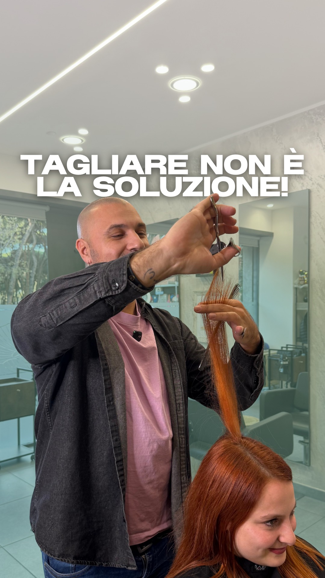 Tagliare non è la soluzione ✨
🎥 @diecixcentoagency
#gheisha #hairspa #capelli #capellilunghi