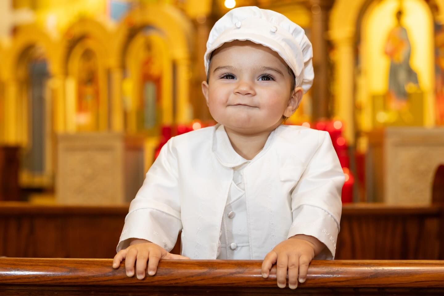 Cute little portraits of Konstantino before and after his baptism (swapped the before and after part because him standing in the pews was too cute 🥹—don’t worry! Mom was hiding behind him!!).
Have a little one getting baptized next year? Take the stress out of capturing the moments and all of the family photos and let us do it! Call or email the studio to learn more about our baptism/christening packages. Dates are going fast for these!
•631-678-3771
•andreakayimages@gmail.com
•https://www.akayimages.com