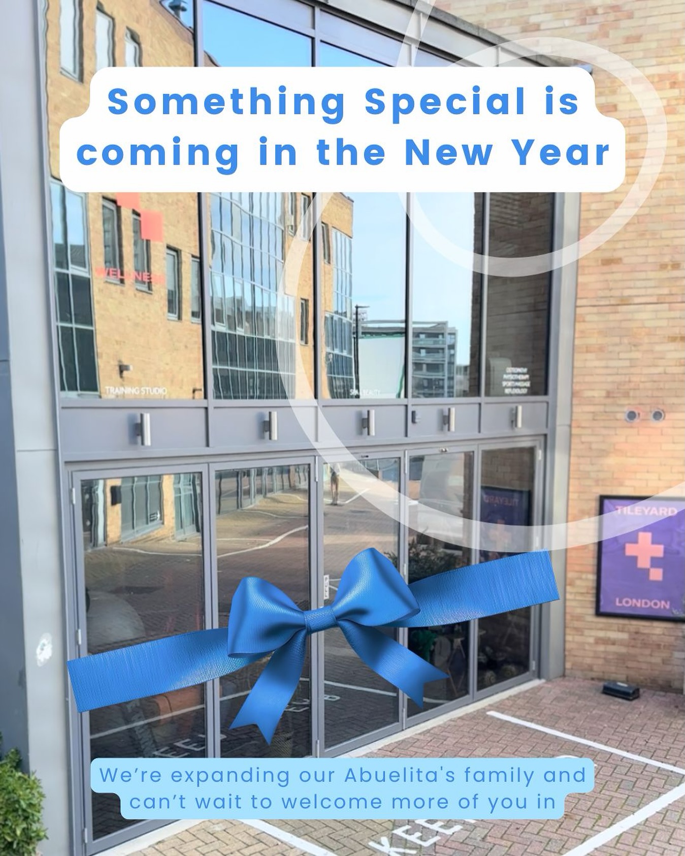 A little late present… but one worth waiting for.
We’re opening another home for Abuelita’s - a new space that lets our community grow and gives us room to welcome even more of you.
We’re so proud of this next step, and so grateful for everyone who has carried us here.
Arriving very soon.