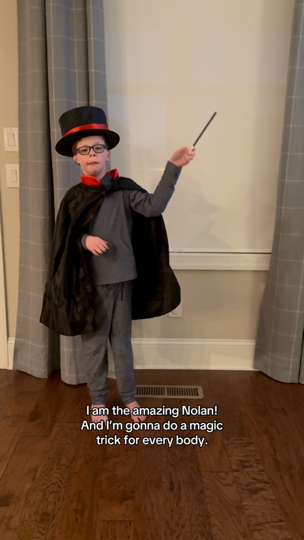 The Amazing Nolan with the most amazing trick you will ever see! 🪄