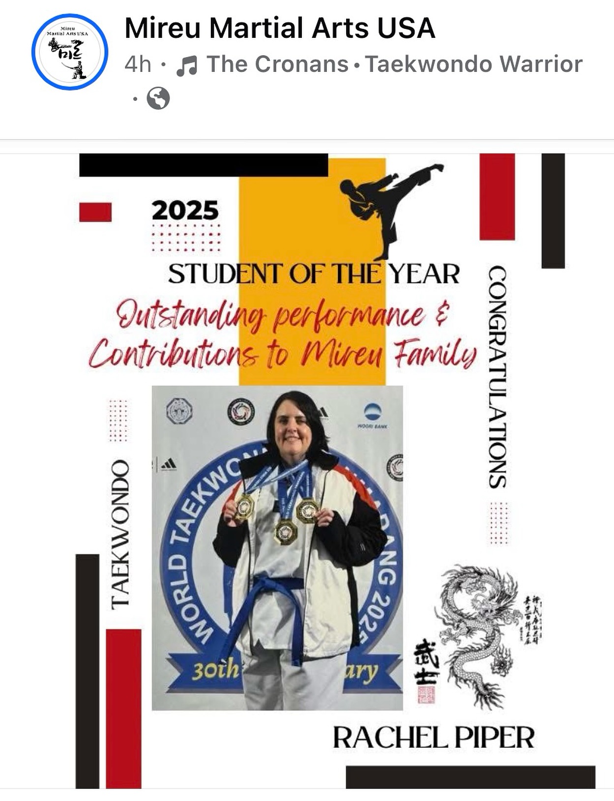 Very honored to receive this and be part of this great community!!!