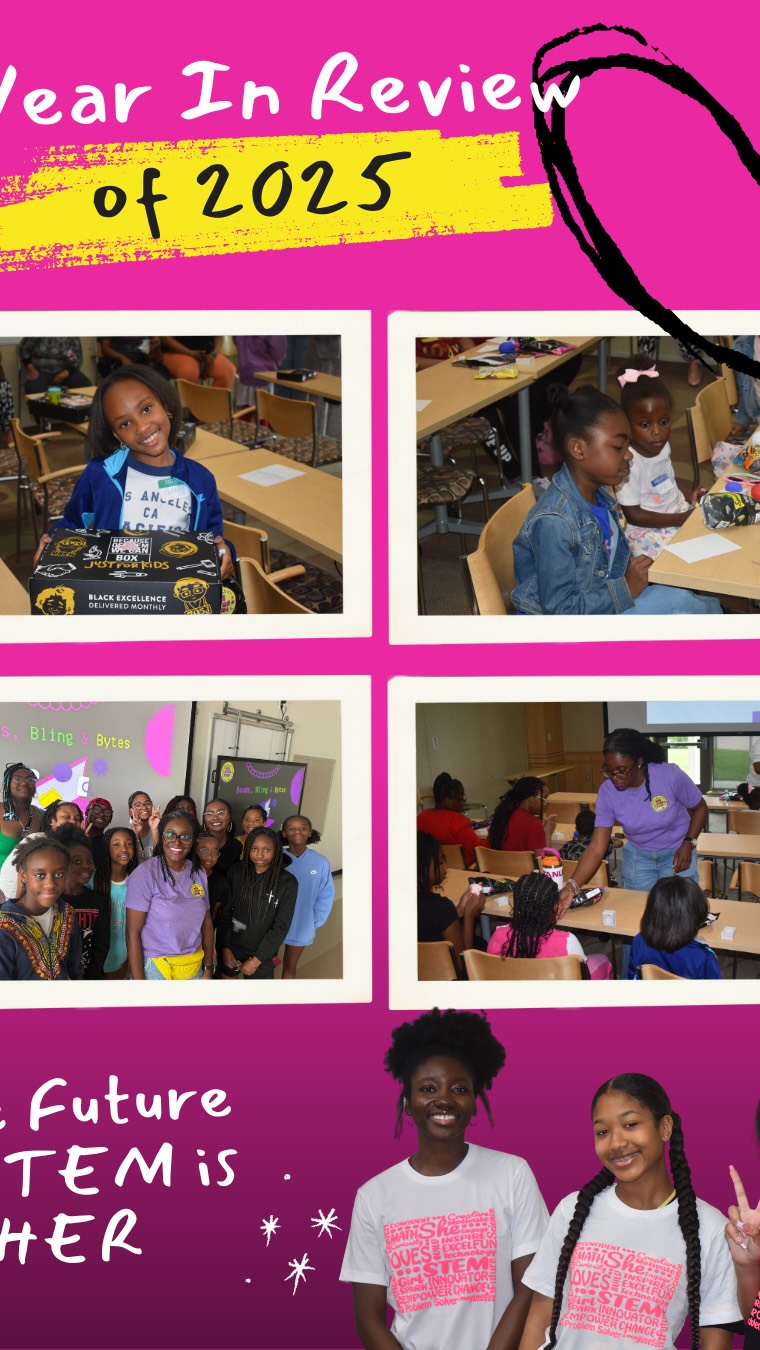 These moments matter 🩷💚💛💜
In 2025, every SHELOVESSTEM event created space for girls to explore, build, and believe in themselves. From hands-on workshops to student showcases, our programs delivered:
🩷 Real-world STEM skills
💜Confidence-building experiences
🩷 Representation and community
This is what happens when girls are given access, encouragement, and opportunity ✨
Thank you to every board member, mentor, volunteer, parent, and partner who helped make this year impactful.
We’re building pathways, not just programs 💥
Follow along, partner with us, or join our next event because the future of STEM is HER 👩🏽💻
🩷💚💛💜
#SHELOVESSTEM #STEMImpact #GirlsInSTEM #STEMPrograms #WomenInSTEM STEMCommunity