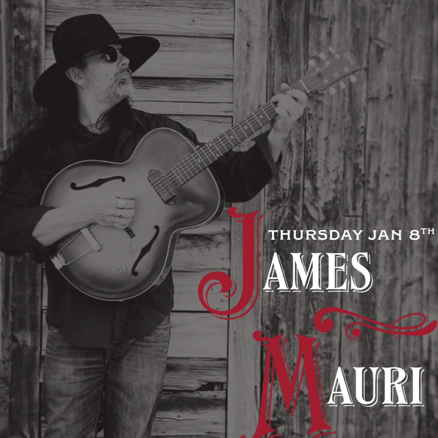 1/8 James 8pm-10pm
✨️Thursday Night Live Music✨️
James Mauri @jamesmauri , known as Montana's one man band, will be playing from 8-10pm at 1864 on Thursday, January 8th.
Join us for some live music and enjoy our Shot🥃, Burger🍔 and Beer🍺 promo for $20 from 10pm onwards.
#Est1864 #LiveMusicBozeman #BozemanEvents #MontanaMusic #DowntownBozeman