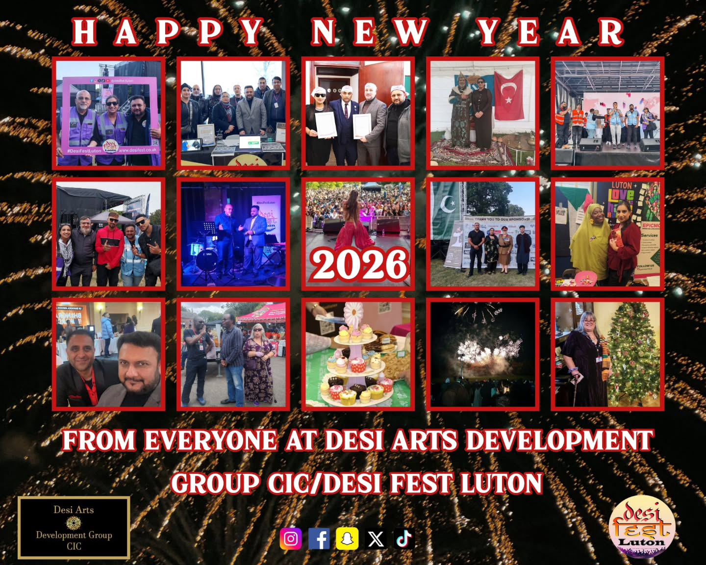 HAPPY NEW YEAR! 🥳
Wishing everyone a New Year filled with peace and blessings. ✌🏽
May each day of 2026 bring you fresh hope, fantastic achievements and fabulous memories with the ones you love. 🫶🏽
Here's to a year filled with growth and success! 🙏🏽
Let's Desi-fy 2026! 🤪
#HappyNewYear #happynewyear2026