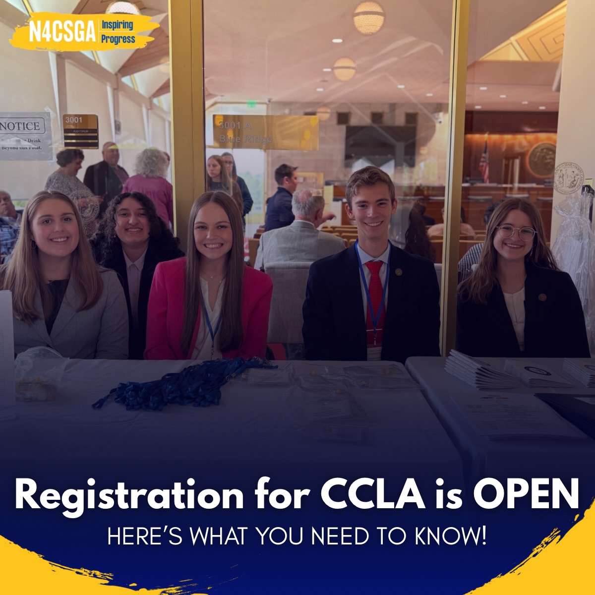 📣 CCLA Registration is Open!
Join community college students from across NC at the NC General Assembly for a hands-on leadership and advocacy experience.
📅 Jan 23–24, 2026
📍 Raleigh, NC
⏰ Register by Jan 12 at noon
✨ Open to all community college students
🔗 For more info & registration check the link in bio!