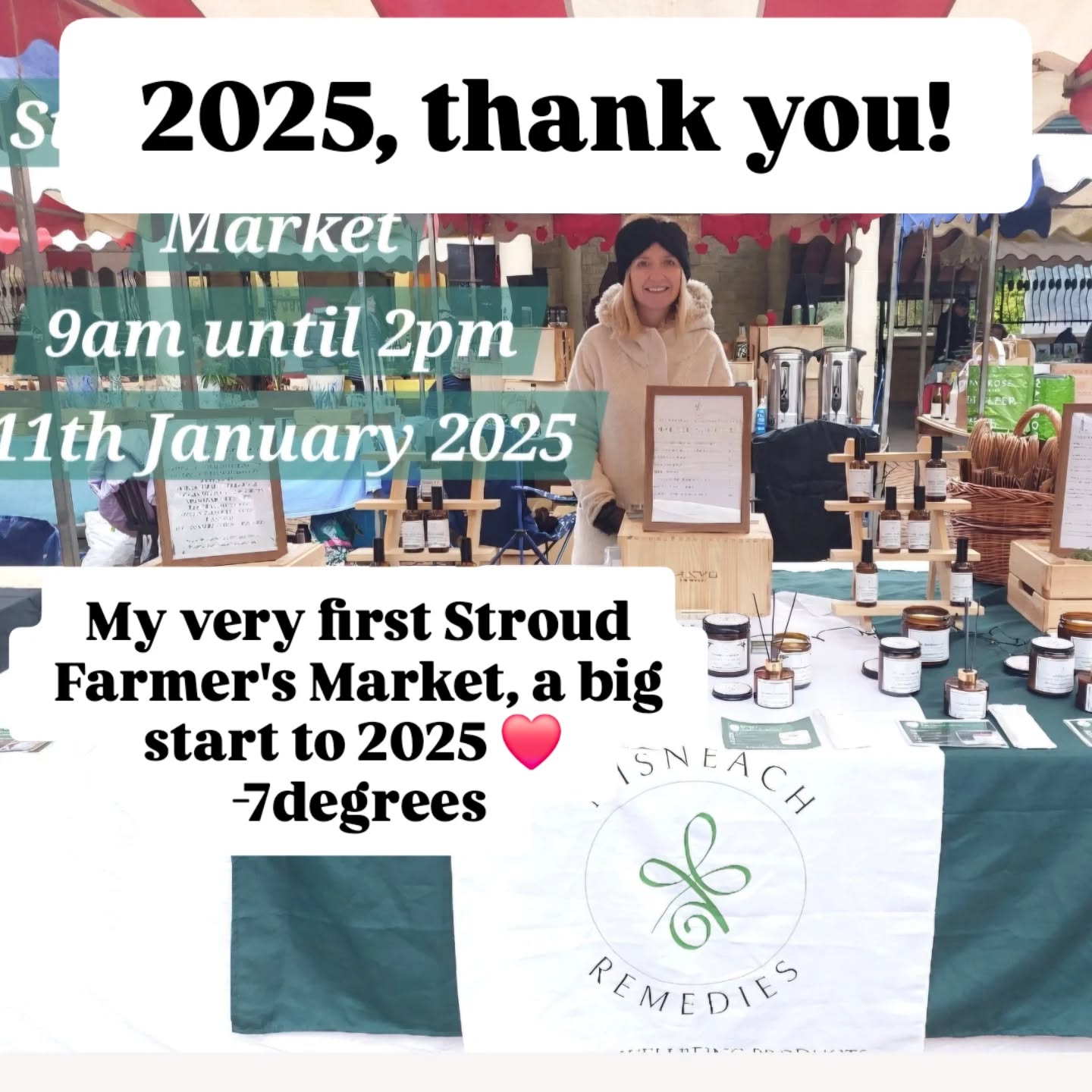 This year nobody could accuse me of not chasing a dream that felt, quite frankly, terrifying. Looking back at 2025, I’m pinching myself. This year, "dreaming big" became my reality.
From the magic of hosting aromatherapy candle pouring workshops at British treasures like Calcot, to seeing my products on the shelves of some truly epic shops, it’s been a whirlwind of growth and "is this actually happening?" moments.
2025 Highs:
🥦 Thank you Stroud, Stow, Ufgington, Malmesbury, Wanborough Farmer's markets for having me on a regular basis, adore markets!
🌲 Our Best Christmas on Record: Your support this season has been overwhelming.
📈 The 1k Club: I hit 1,000 followers! Thank you for being part of my community.
🚀 Product Launches: We officially launched our mini diffusers (which you all loved!) and refills and massage candles.
🏆 Two awards won!
👑 Highgrove called and five workshops are booked for 2026 🥹
💨 The Sell-Outs: You sold us out of our full-sized diffusers over and over again.
🍾 The traders, venue holders, customers, stockists and the fun that I have had this year reminds me people, connection and relationships mean everything!
Leaving the security of a teaching career was a leap of faith, but this year of growth, learnings, laughter, and hard work has created a life I could only have wished for. I’m not just making products; I’m building a life I love for my family and I.
Thank you for making my small business dreams come true. 2026 is around the corner and Misneach is only getting started. Thank you all from the bottom of my heart.
Forever grateful to you.
May 2026 be all you wish for plus more.
Le grá,
Jennie xxxxx
#SmallBusinessUK #Cotswolds #Aromatherapy #LifeAfterTeaching #2025review@wtscollective