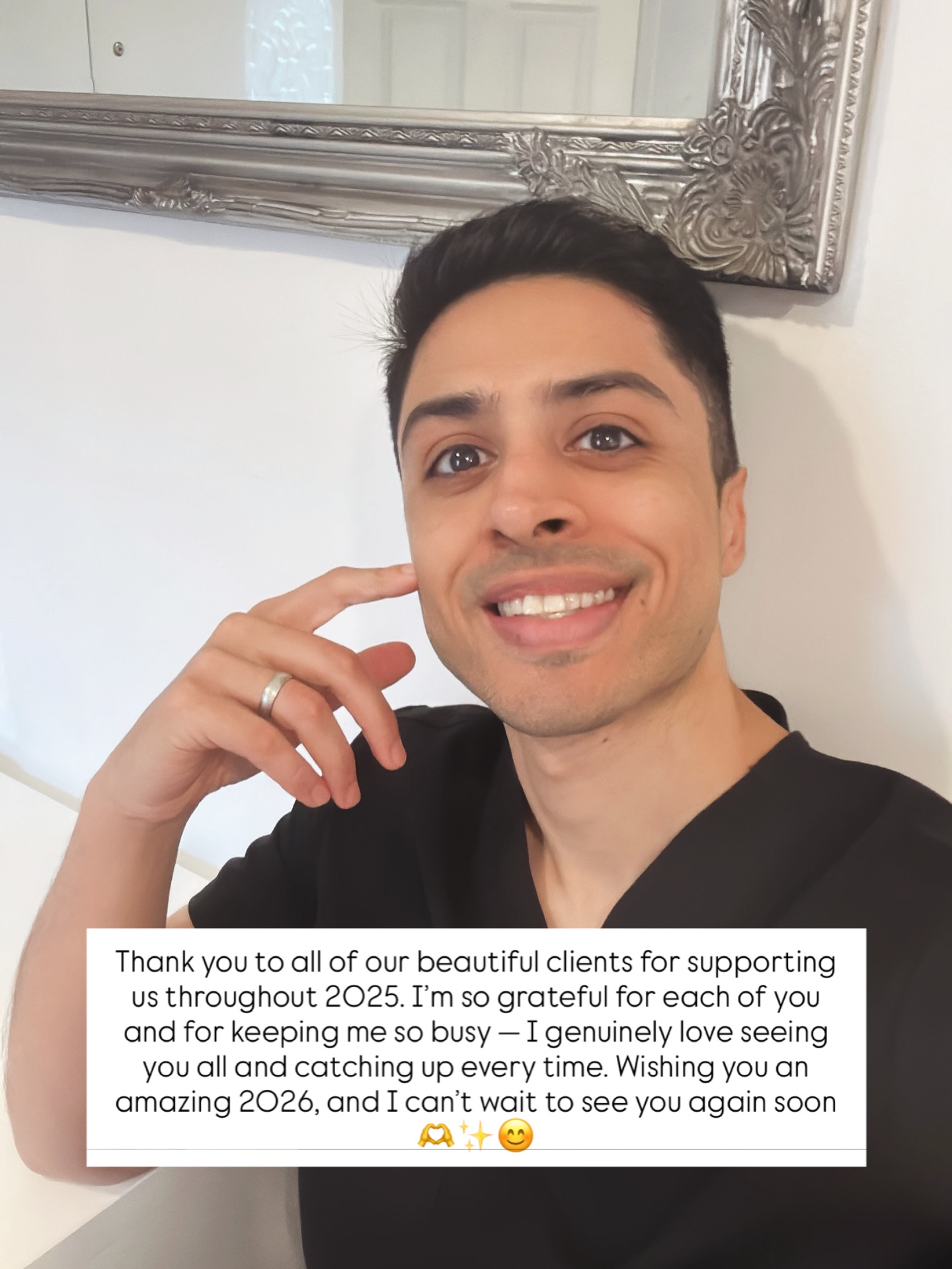 Thank you to all of our beautiful clients for supporting us throughout 2025.
I’m so grateful for each of you and for keeping me so busy — I genuinely love seeing you all and catching up every time.
Wishing you an amazing 2026, and I can’t wait to see you again soon 🫶✨😊
To 2026 🥂 #BestYou #MidlandClinic