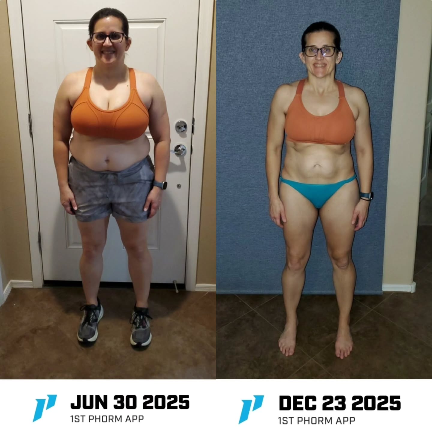 Words from one of my top online training clients this year:
.
38 lbs down. Stronger than ever. 💪
.
I’ve been athletic my whole life—triathlons, soccer, running, gym life. Even after my second daughter was born, I never stopped working out… but my weight completely plateaued—even four years later. My clothes were tight, and nothing was changing.
.
As a wife and busy mom of two, working full-time in healthcare, I felt overwhelmed. Quick fixes and diet pills weren’t an option—I wanted something healthy, sustainable, and something I could model for my girls. Seeing my sister-in-law get incredible results with Robert Acosta showed me it was possible. I signed up that same week.
.
Fast forward 6 months:
✔️ 38 lbs lost
✔️ Muscle maintained
✔️ Wearing clothes I hadn’t fit into in 4 years
✔️ Completed my first Spartan race, feeling strong and confident
.
This isn’t just about how I look—it’s about learning how to make health a lifestyle. I’ve done this through birthday parties, football tailgates, road trips (including Disney World), and real life—without missing out. I didn’t even need to increase the cost of my gym membership; workouts in my backyard and intentionally increasing my daily steps did the trick.
.
If you want a coach who’s truly in your corner, simplifies macros, keeps you accountable, and delivers real results—Robert Acosta with 1st Phorm is that coach! You do the work, and he shows you how to win!
.
.
.
#WalkTheTalk #iam1stPhorm #BusyMomStrong #HealthcareWorker weightlossjourney