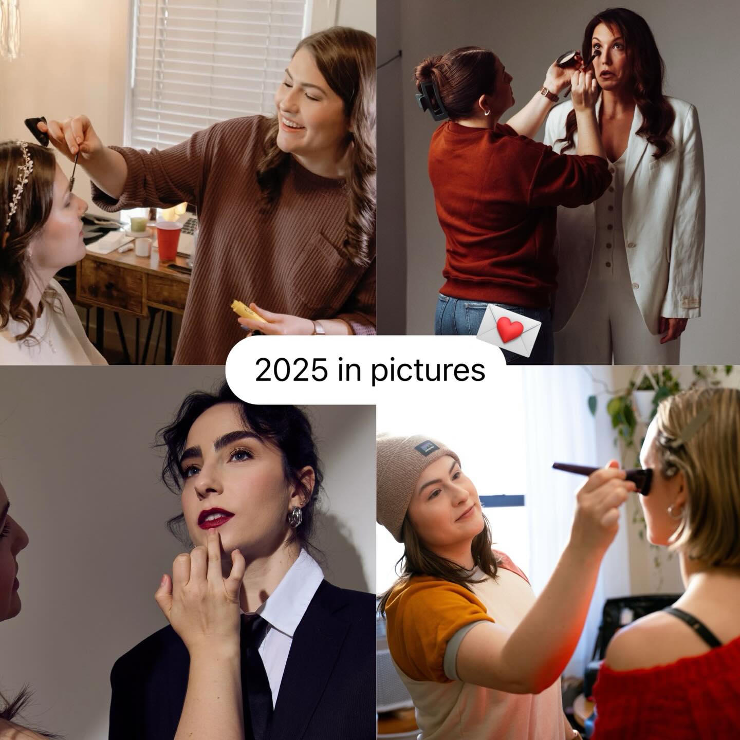 Over 250 clients. 27 photographers. 24 brand deals. 4 Broadway Opening Nights. 3 weddings. Key art for 2 Off-Broadway shows. Endless laughs, chats about the industry, and new friendships made.
Behind the scenes, I invested HARD in my acting career this year - and I can’t even express how lucky I feel that my business gives me the freedom and agency to do so. I am SO endlessly grateful to the community of photographers, fellow MUA’s, clients, creatives, and friends that have supported me this year and beyond.
Here’s to making more magic in 2026! ✨💫
@anna.romannn for @jontaylorphoto
@urielwinfree for @shanihadjianphotography
@ariellemroberts for @darnellbennettheadshots
@alinadgarcia_ for @jontaylorphoto
@erenier for @brooklinn_
@kendylgracedavis for @shanihadjianphotography
@kimberelaynesprawl by @jennyandersonphoto
@sydni.moon for @yellowbellyphoto
@sophielindwall for @andrewalstat_photography
@sarah_agrusa for @andrewalstat_photography
@nicoleleighhood for @jimlafferty
@nikneurohr for @jontaylorphoto
@avawaldman for @jontaylorphoto
@william_john_burns for @shanihadjianphotography
@eliselm___ for @justinpatterson
@amy_laviolette for @jontaylorphoto
@laurenbusocker for @justinpatterson
@palomagarcialee for @jontaylorphoto
@katie_r_22 for @justinpatterson
@itisgrace__ for @michaelwebbernyc
@itsjennaharwood for @shanihadjianphotography
@ehsanmazhar for @juliannamcguirlphoto
@jaydramas for @everybodybymel
@miamellican for @jontaylorphoto
@carolinesiegristt for @justinpatterson
@hxppiiness for @juliannamcguirlphoto
@your_garland.ray for @ambejwilliams
@natalie_lecz for @jontaylorphoto
@terysamalootian for @kokowallerphotography
@imreginesophia by @angela.marie.photo
@carolinebowman5 for @jontaylorphoto
@emilytreiglemezzo for @justinpatterson
@lexiballetfit for @jontaylorphoto
#mua #nycmakeupartist #headshots #theatre #freelancelife