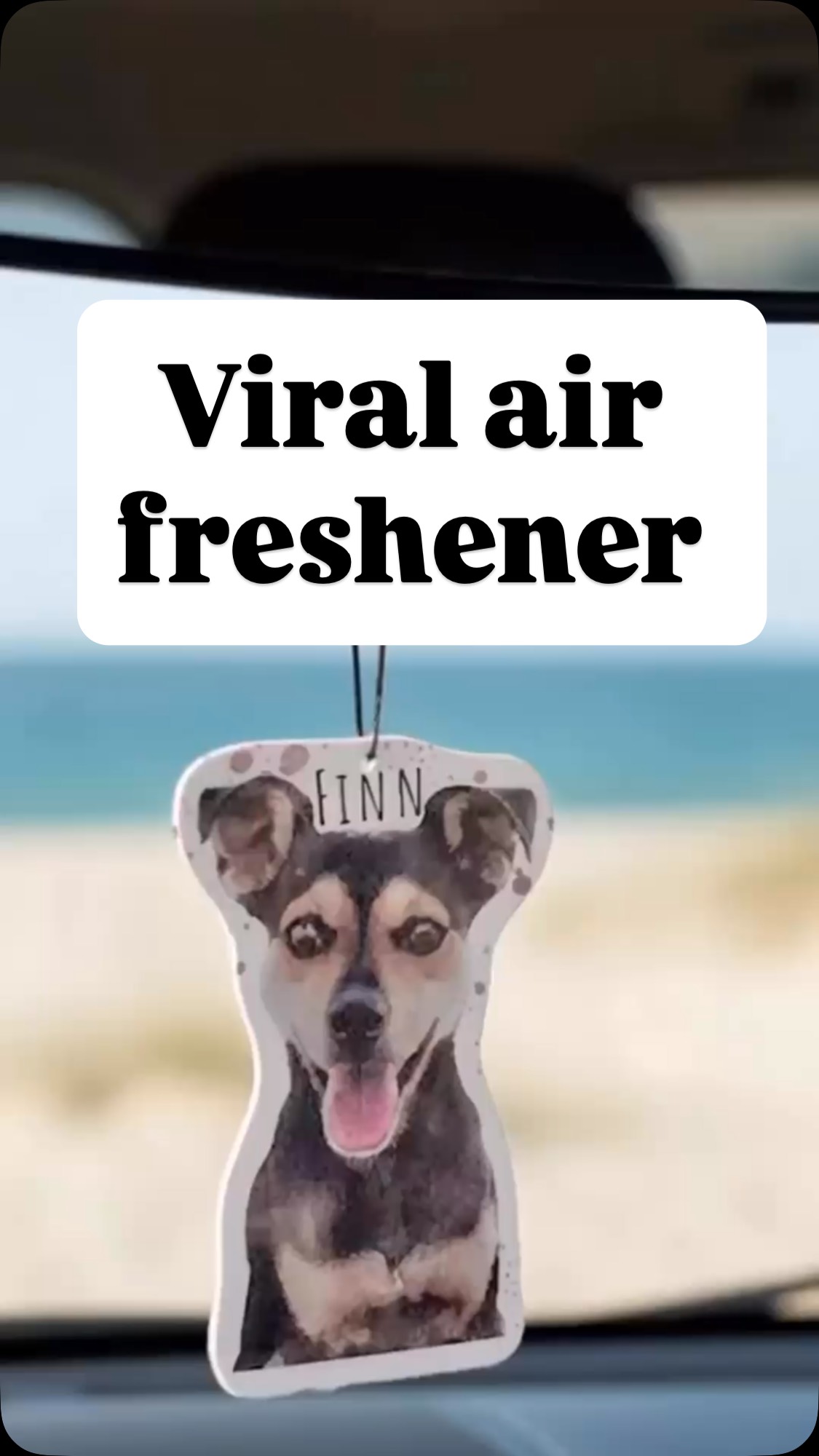 Smells like a vacation already 🌺🌴
#dogmom #dogs #airfreshener