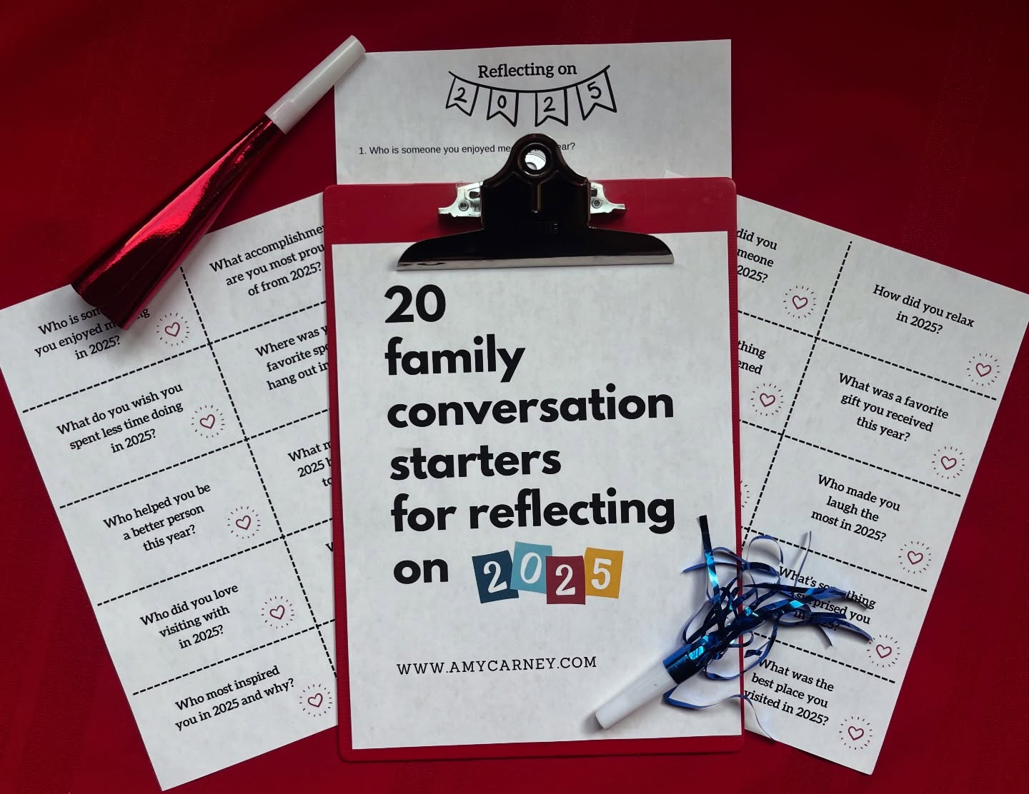 The end of the year is a beautiful chance to reflect on the memories, lessons, and moments that shaped your family in 2025.
I created these New Year’s Eve Conversation Starters to make reflection simple and meaningful—whether you’re using them on your own, with your spouse, or around the table with your kids.
Download your free printable Conversation Starters and head into the new year with intention!
👉 Link in my Stories (https://bit.ly/NYEConversation)
#newyearseve #newyear #newyearreset #nye #nye2025
