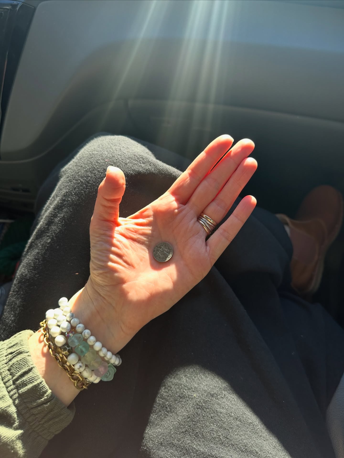 🪙 tfw…you post about waiting for signs from your angel baby…on the anniversary of their heavenly birthday…and mere hours later, this dime suddenly appears out of nowhere🤯🪽🤍
.
and it shows up in the car door compartment you’ve emptied, used, and been sitting next to all day (love our road trips)🚙🛣️
.
“there’s a widespread belief that finding dimes, especially in unexpected places, is a spiritual message from deceased loved ones, angels, or spirit guides, signifying they are watching over you, sending love, or offering reassurance during difficult times. It’s a common theme in paranormal lore, suggesting these coins are deliberate signs of connection, comfort, or divine guidance, often appearing when you need them most.”
.
thanks sweet baby. we see you👼🏼😘🫶🏼
.
anyone else have dimes or something show up? drop them below 🙋🏻♀️👇🏼
.
.
.
.
#dimesfromheaven #dimes #angelbabymom #pregnancyloss #miscarriageawareness