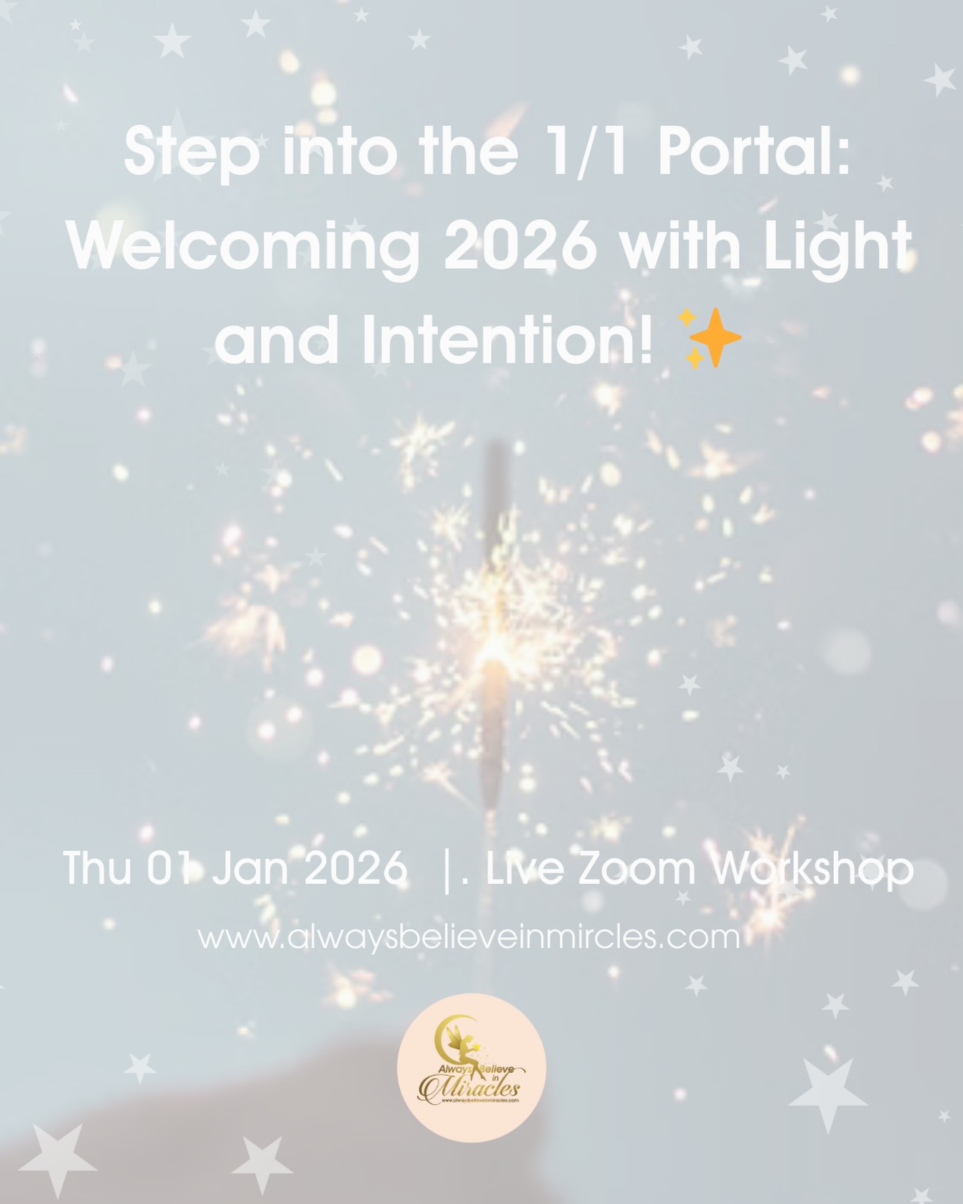Step into the 1/1 Portal: Welcoming 2026 with Light and Intention! ✨
Thu 01 Jan 2026 | Live Zoom Workshop
As we gracefully bid adieu to 2025 and usher in the dawn of a new chapter, Natasha & Gloria extend a warm invitation for you to join us in a soul-stirring experience on the 1/1 portal activation 🌌✨
Meditation and Light Language Activation
Intention Setting
Grounding Rituals
Setting your next 12 month cycle
📅 Date & Time: January 1, 2026
⏰ Start Time: 9pm to 10.30pm (UK time)
📍 Location: Live Online Zoom Workshop
How to Join:
Purchase your ticket, Zoom link will be sent to you ahead of the event.
Prepare a tranquil and comfortable space for the meditation.
Bring an open heart and a willingness to embrace the transformative energy of the 1/1 portal.
Crystals to bring to the event, Tourmalinated Quartz, Clear Quartz & Citrine. Natasha will explain why in the session and why we are using these crystals.
Tea suggested to drink during and after either Cinnamon Tea or Jasmine Tea. Gloria will explain why during the session.
Let’s embark on this collective journey, ushering in 2026 with love, light and intention.
What dreams are you cultivating for the coming year?
As we start to close the door on 2025, looking back at the last 12 months and how much you have achieved and changed. Acknowledging the highs and lows with growth. Realising life is a journey and challenges do face us but it’s how we react to them is what counts.
2026, new year, new goals and dreams…. Let’s go on continuing expanding our growth and lessons 💚✨
Much love always
Natasha
💚
#11 #year1 #newyear #newgrowth #expansion