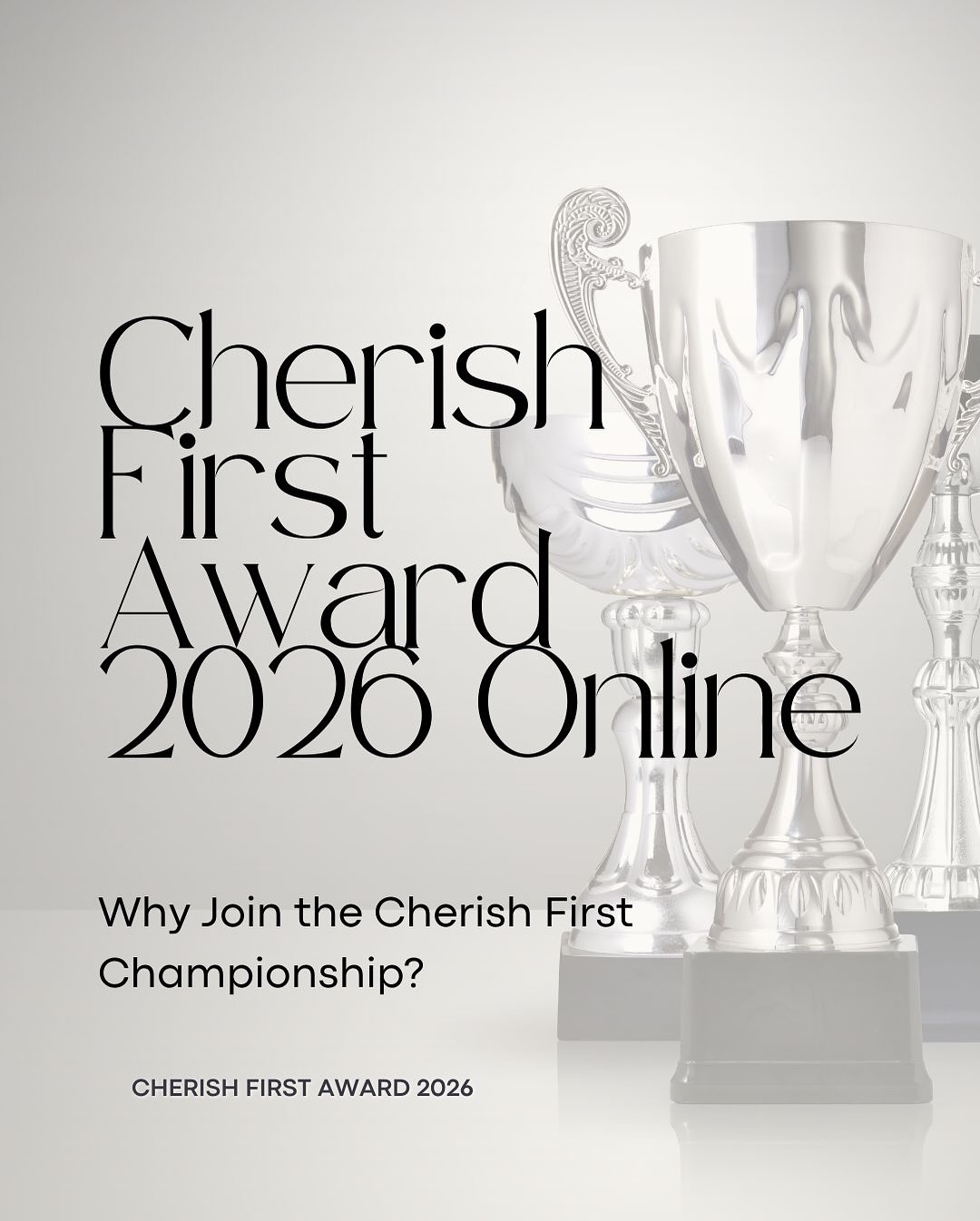 🇩🇪 Die Cherish First Championship ist mehr als eine Online-Meisterschaft.
Sie ist eine Bühne für Können, Haltung und Exzellenz.
Teilnehmerinnen erwarten hochwertige Pokale, gedruckte Zertifikate, Podiumsplatzierungen (Gold · Silber · Bronze) sowie exklusive Grand Prix Auszeichnungen. Ergänzt wird dies durch Sponsor Awards und Geschenke ausgewählter Partner – echte Anerkennung statt leerer Titel.
Bewertet wird streng anonym, nach internationalen Kriterien und über eine der modernsten Bewertungsplattformen der Branche – inklusive Echtzeit-Punkteeinsicht und vollständiger Bewertungskarten für jede Teilnehmerin.
Der High Performer Grand Prix richtet sich an Artists, die konstante Spitzenleistung zeigen möchten – limitiert, anspruchsvoll und mit einer eigenen Grand Prix Trophy.
Und das Wichtigste:
Cherish First ist Charity First.
Alle Erlöse werden nach Abzug der Kosten gespendet. Zusätzlich pflanzen wir einen Baum pro verkauftem Ticket.
Tickets
1 Kategorie 79€
3 Kategorien 216€
Grand Prix Junior
216€
Grand Prix Master und Expert
269€
Qualität. Fairness. Transparenz. Verantwortung.
Because excellence deserves more.
#cherishfirstaward2026 #cherishfirstchampionship #lashchampionship #lashlifting #browlifting #browlamination #lashlamination #wimpernlifting