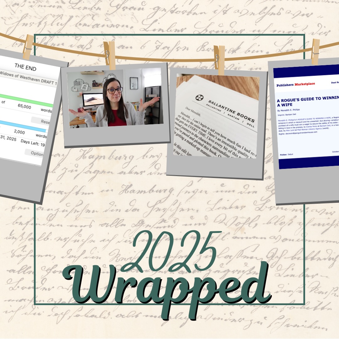 2025 was quite the year…
Despite *gestures wildly*, I ended up having a truly miraculous year. I feel so incredibly lucky and grateful for all the opportunities that have come my way. Writing is now officially my part-time job (!!) and I’m very much looking forward to all the things 2026 has in store.
I hope the last twelve months have been good to you, but if not, remember that things can change very quickly. Hold onto that hope! I’m sending you all my best wishes for a stellar start to the new year 🥰
#amwriting #2025wrapped #yearinreview