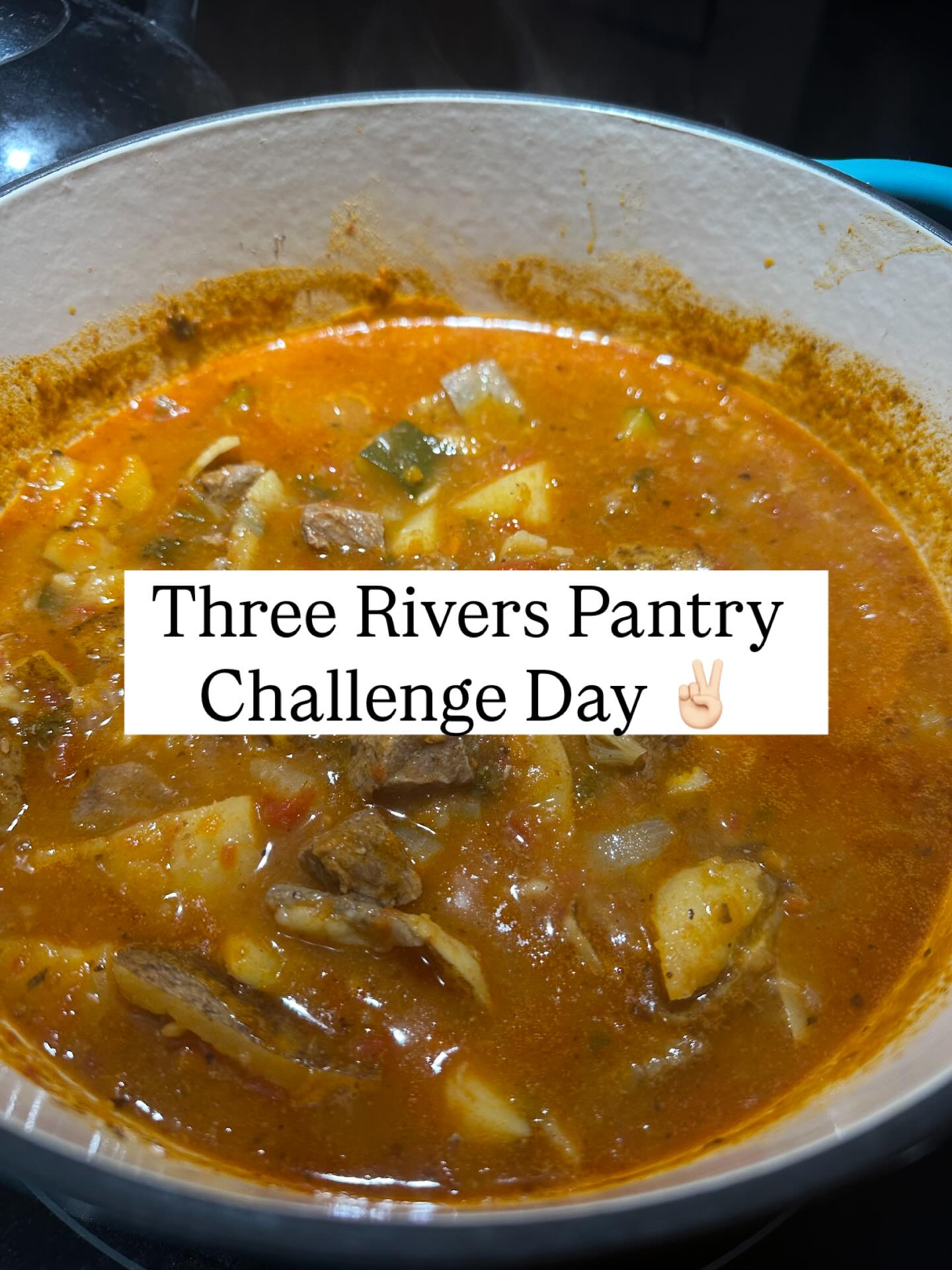 Kicking off the @threeriverschallenge with a yummy African beef stew tonight 🍛🍽️
This is our 3rd year doing the pantry challenge in January- and was def time to clean out our shelves again and save some moola as well after the holidays! Inspired by @threerivershomestead a pantry challenge is a great way to use up some of those Lingering pantry items, grains, frozen foods, and who knows what else in my cupboard that’s been there for who knows how long 😂 It’s also a great way to reduce food waste, spend less, become mindful of what you already have, get creative to use your items on hand, try new recipes, buy less convenience items, and also take note of what you want to grow more of in your garden this spring!
Stay tuned and I’ll share some more updates of how it goes this month! Or if you’re up for it, better yet, join us! #threeriverschallenge #pantryorganization #pantrychallenge #januaryreset #januarychallenge