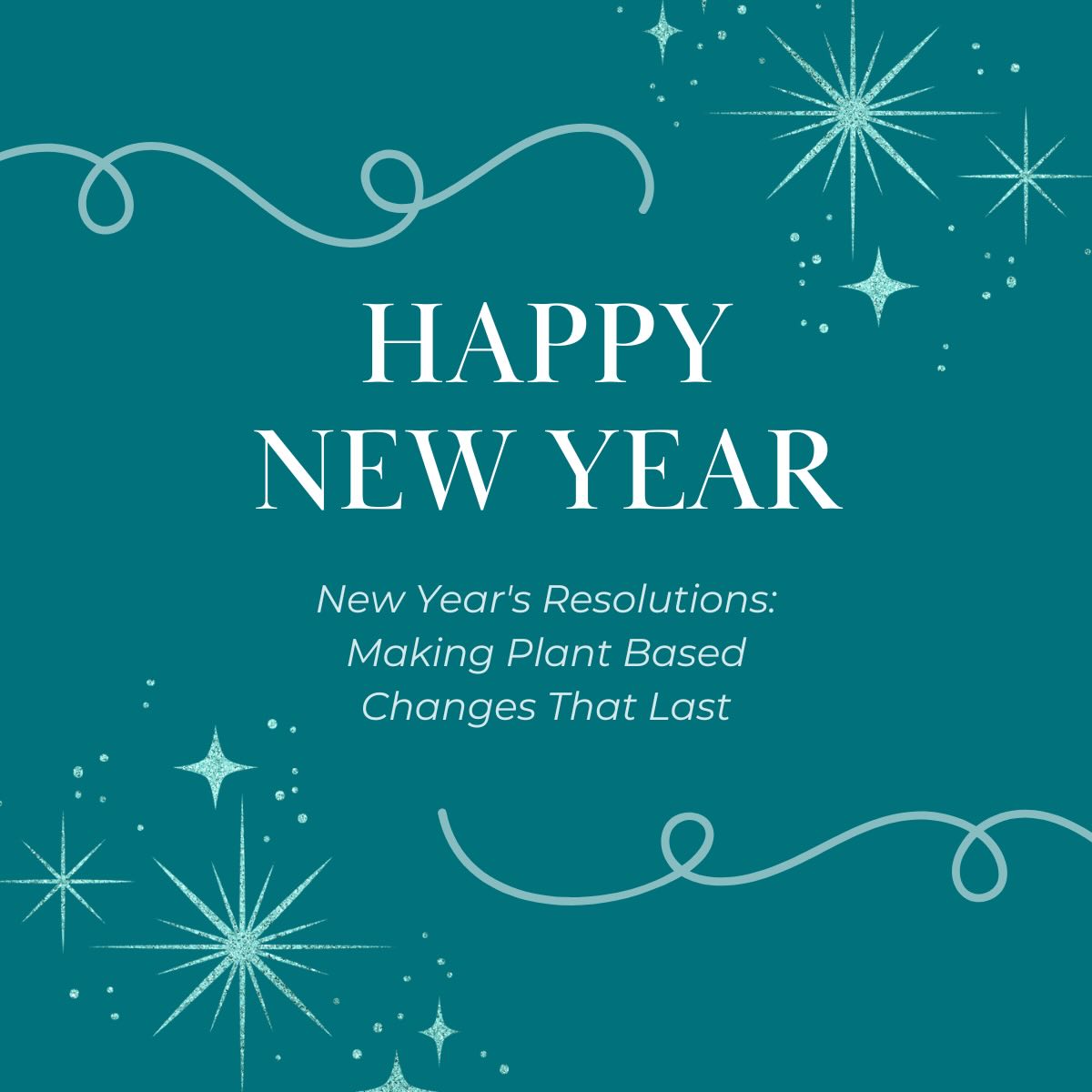Happy New Year from Plant-Powered Physicians 🌱🎉
This season doesn’t have to be about a “brand new you.” Real change happens through small, steady steps.
In our latest episode, “Making Plant-Based Changes That Last”, Audrey and Eden explore an evidence-based approach to New Year’s resolutions, one rooted in habits, environment, and progress over perfection.
Whether you’re trying Veganuary, going plant-based before six, or simply adding more fiber and plant protein to your meals, this conversation offers tools you can use any time of year.
Here’s to goals that support your health long term.