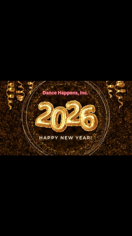 HAPPY NEW YEAR🎉🎉
#makingdancehappen
#makegroovehappen @dancehappens & Spread the LOVE 💜
#DHI4L