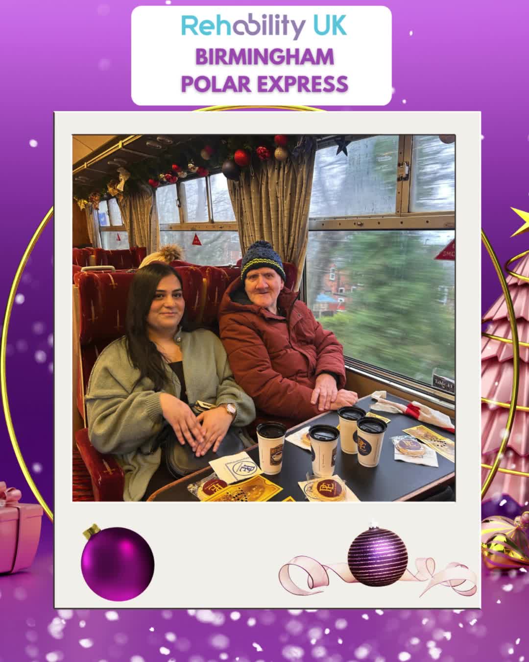 All aboard the Polar Express! 🚂❄️✨
Our Birmingham services came together for a truly magical day as they hopped on board the Polar Express from Moor Street Station — and what an unforgettable experience it was.
From the excitement at the station to the festive fun on board, the day was filled with smiles, laughter, and so many special moments shared together.
It was wonderful to see everyone getting into the Christmas spirit, enjoying the journey, and creating memories that will be cherished for a long time.
A huge thank you to the amazing team and everyone involved in making the day run so smoothly. Days like this remind us just how special it is to come together and celebrate the season 🎄✨
#PolarExpress #BirminghamServices #MoorStreetStation #FestiveFun #RehabilityUK