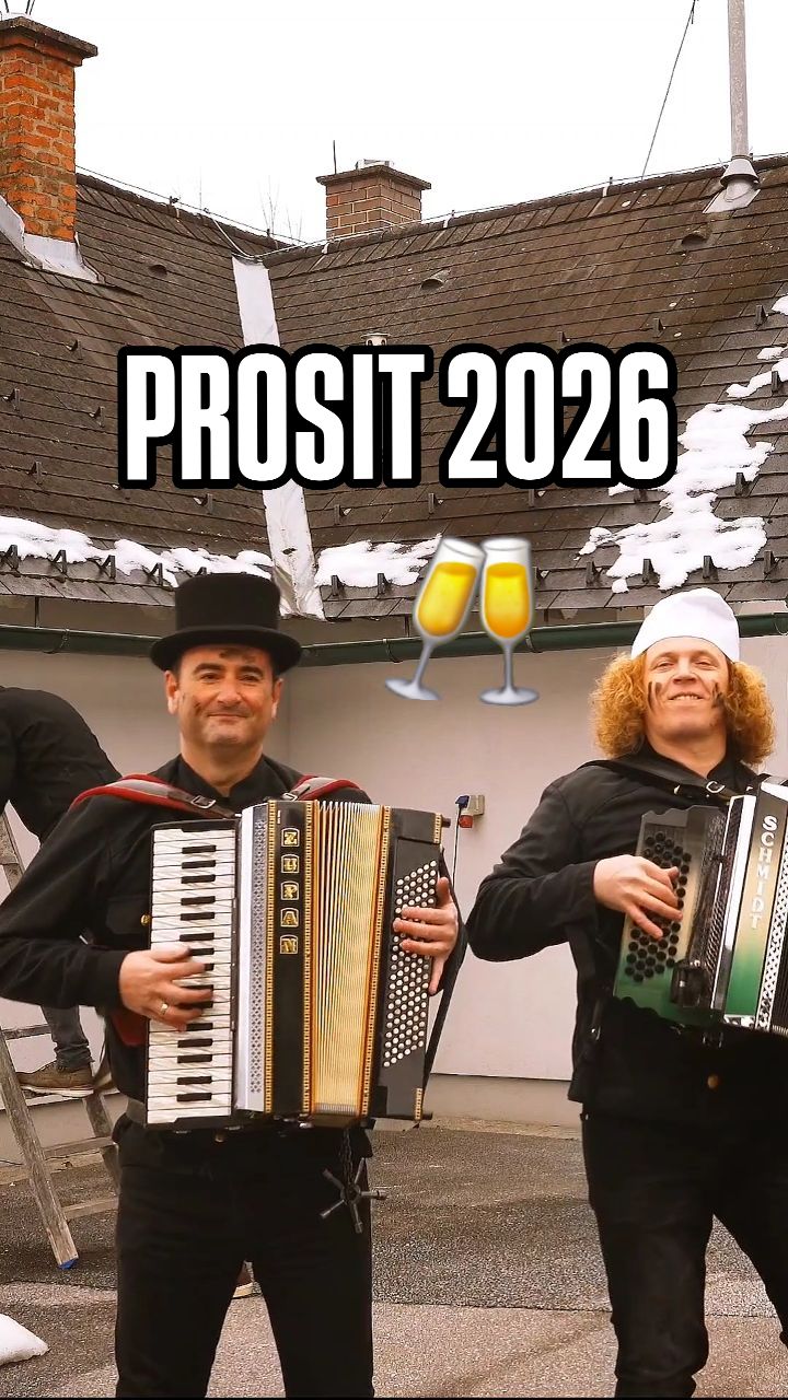 Prosit 2026 🍀🥂 #prositneujahr #volksmusik #livemusik