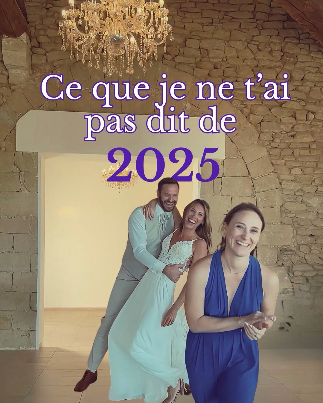 Une année intense, mais tellement alignée 🤍
2025, l’année où Synbal Danse a clairement décollé 🚀
En cette deuxième saison 🥹
Comme on peut le voir à travers ces images,
peu de temps pour la vie perso cette année…
(NB : Prendre + de temps pour moi & mes proches en 2026 !)
33 ouvertures de bal
~20 EVJF
et bien plus encore…
Tout ça, c’est grâce à vous.
Merci de croire en moi, de danser, d’oser,
et de me confier vos moments les plus précieux 🤍
Et au milieu de cette année intense,
un moment suspendu…
Je me suis fiancée 💍
Quelle demande parfaite 💜
Merci à ma moitié pour son soutien sans faille @matthieu_coiffier
2025 a été magnifique.
Je suis reconnaissante & totalement alignée pour commencer 2026✨
#moments #recap #2025 #mariage #merci