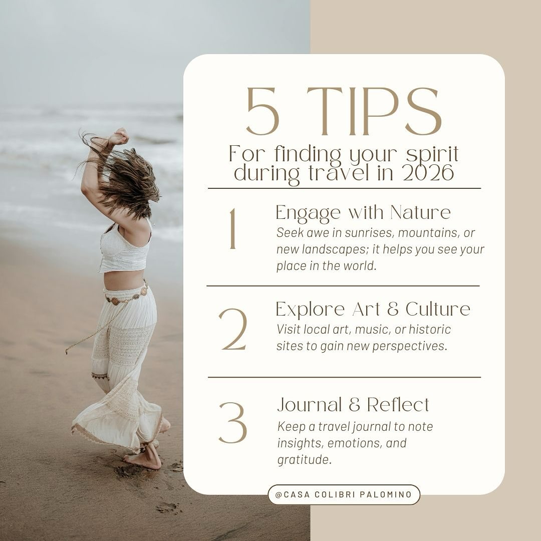 ❤️🌸 Feel yourself, find your spirit of living through travel