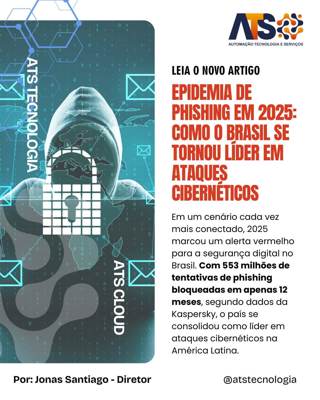 📢 Você sabia? O Brasil se tornou líder em ataques de phishing em 2025 — com mais de 553 milhões de tentativas detectadas nos últimos 12 meses, o que representa quase 1,5 milhão por dia.
🚨 O que está por trás desse cenário?
A Inteligência Artificial é usada para criar mensagens falsas convincente em grande escala — por e-mail, SMS e apps — muitas vezes com linguagens fluentes e automatizadas.
Golpistas utilizam “fazendas de phishing” com RPA e celulares conectados, disparando SMS fraudulentos em massa. 🕷️
O país representa cerca de 43% dos ataques de phishing na América Latina, que registrou mais de 1,29 bilhão de tentativas entre julho de 2024 e julho de 2025.
🔐 Mas não precisa entrar em pânico
A maior preocupação está na sofisticação dos golpes — imitam bancos, órgãos oficiais e até autoridades usando deepfakes e vozes falsificadas por IA.
➡️ Quer entender como esses ataques funcionam e aprender estratégias eficazes de prevenção? Leia o artigo completo agora mesmo no link (NA BIO)! 🔗
#segurançacibernética #phishing #inteligênciaartificial #cibersegurança #ATS 🌐
#atstecnologia #atsrobo #tecnologiarpa #rpa #digitalização #ged #advogadosp #advogadorj #vidadeadvogado #advogadoonline #advogadosbrasil #robojuridico #rpajuridico #consultoriadetecnologia #atscloud #advogadoprevidenciarista #tecnologiacloud