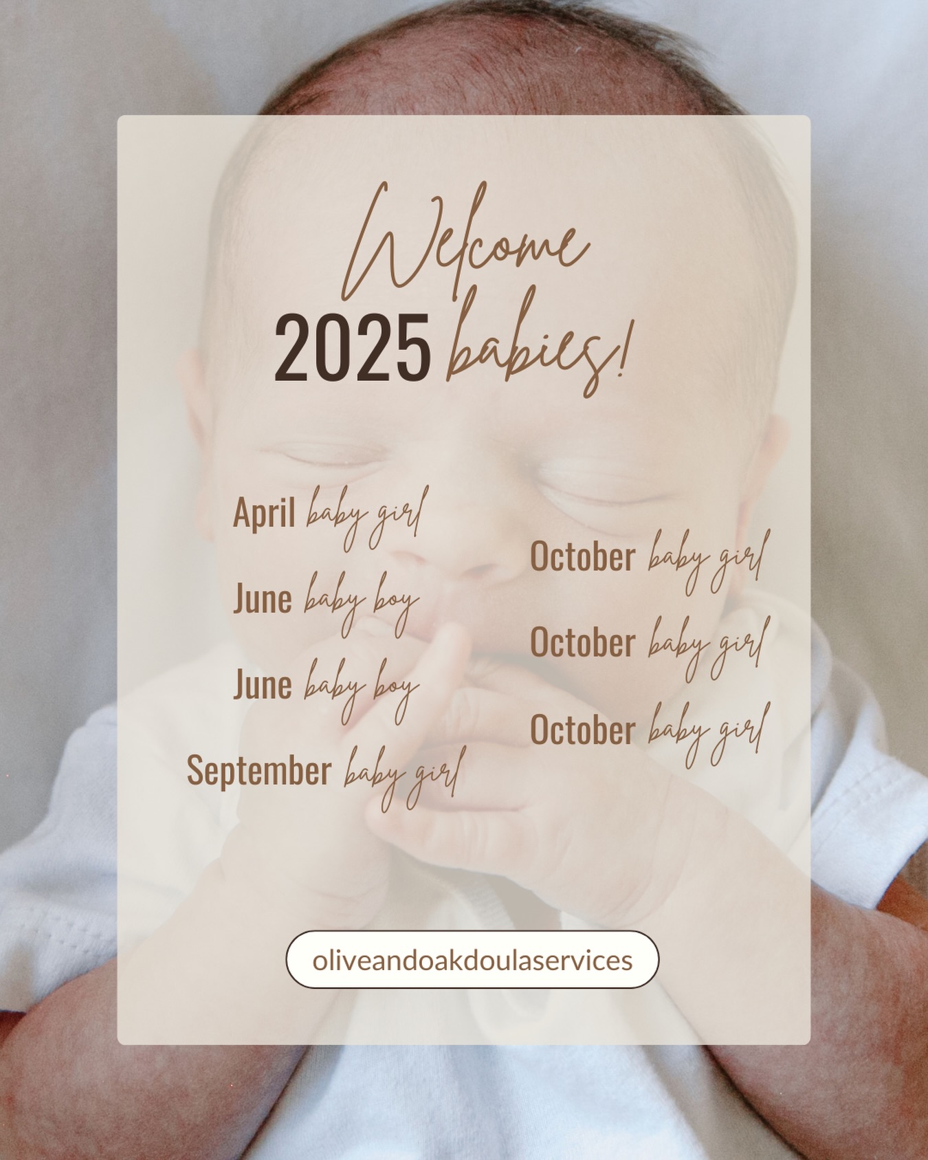 Welcome, sweet babies of 2025 🤍
I am so honoured to have supported these families as they brought new life into the world this year, through sweat, tears, and the quiet, powerful moments of new love.
So proud of the strength and vulnerability they welcomed through it all 🫶🏼