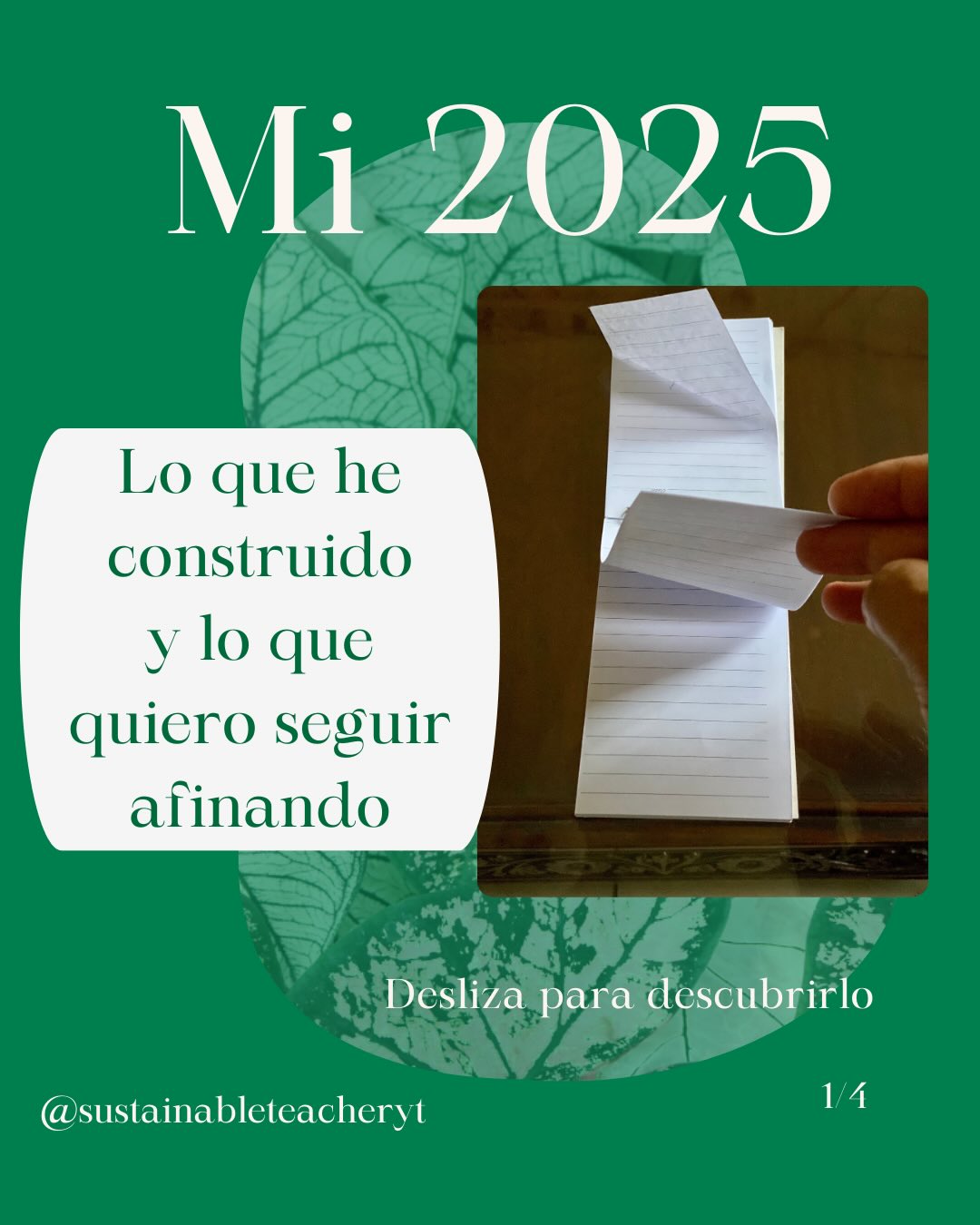 Estos días muchas personas estamos haciendo balance del año.
Vemos listas de logros, metas cumplidas, momentos brillantes.
A mí me gusta pararme también en lo que se ha sostenido, en lo que se ha aprendido y en lo que todavía está en proceso.
Porque la vida no va solo de enseñar lo que sale bien, sino de mirar el conjunto con algo más de honestidad.
Este carrusel es mi forma de hacerlo:
sin dramatizar, sin idealizar, con lo que hay.
Si te apetece, cuéntame en comentarios:
✨ algo que te haya funcionado este año
🌱 y algo que te gustaría ajustar o mejorar el próximo
Leer a otras personas también ayuda a poner las cosas en su sitio.
#balanceanual
#crecimientopersonal
#reflexiones
#vidareal
#finaldeaño