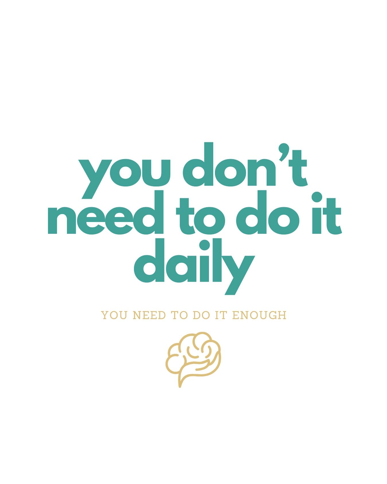 Gentle new year reminder: Perfectionism is the fastest route to quitting.
Habits donât require flawless streaks, they need consistent repetition over time. Missing a day doesnât erase your progress; itâs part of the pattern your brain expects in real life.
Think trend, not streak.
Show up most days. Reconnect quickly when you drift. Thatâs what builds identity and trust in yourself.
Realistic consistency is stronger than idealistic effort.
#consistency #habits #selfcompassion #busylife #behaviourchange #growth