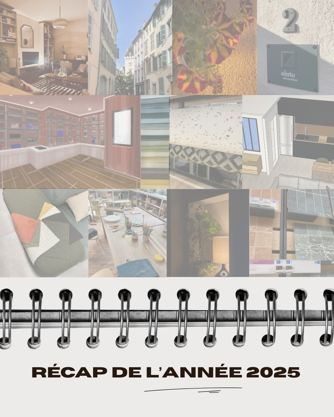 2025 c'est déjà hier et si je me retourne aujourd'hui je me rends compte du joli chemin parcouru, des rencontres faites et de tous les projets terminés ou encore en cours.
Je remercie tous mes clients pour leur confiance.
Je les remercie de m'avoir permise de faire de leur intérieur, un endroit qui leur ressemble.
Je ferme ce chapitre et j'espère que 2026 nous mènera sur une route remplie de projets en tout genre.
Pour ma part, un énorme projet se dessine, si j'arrive à mes fins, vous serez les premiers au courant 😌 superstition oblige 😂
Je vous laisse avec ces quelques moments ça et là , ces quelques clichés d'une année bien remplie et j'en profite à mon tour pour vous souhaiter à vous et vos familles le meilleur pour cette nouvelle année qui commence ✨✨
À très vite
Régine d'Olatu Décoration
#2026 #deco
#decoration #decoratricedintérieur #paumaville
