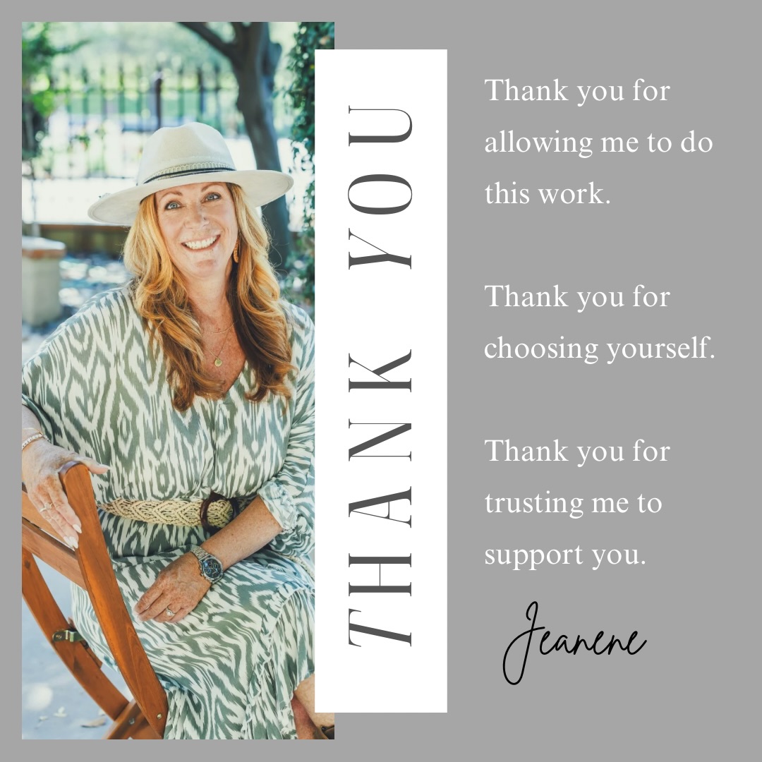 Thank you.
Thank you for allowing me to do this work.
Thank you for choosing yourself.
Thank you for trusting me to support you.
To my clients who showed up even when it was hard. To those who reached goals they once thought were impossible. To the ones still in the middle of their becoming.
I see your courage.
I honor your commitment.
I am deeply grateful to walk beside you.
To my co workers and collaborators, the incredible humans I share space with, create with, learn from, and grow alongside.
Your presence matters more than you know.
To my teachers and mentors, thank you for the wisdom, the patience, the belief, and the doors you helped open.
Your guidance lives on through the work I do every day.
And to the powerful women who showed up for Elevated Exchange, thank you for choosing connection, community, and yourself. Watching you support one another, share openly, and rise together is one of the greatest honors of my work.
This is more than a profession to me.
It is a calling.
It is service.
It is heart work.
I am endlessly grateful for every person who has trusted me with their story, their healing, their growth, and their dreams.
Thank you for being here.
Thank you for doing the work.
Thank you for walking this path with me.
🤍Jeanene